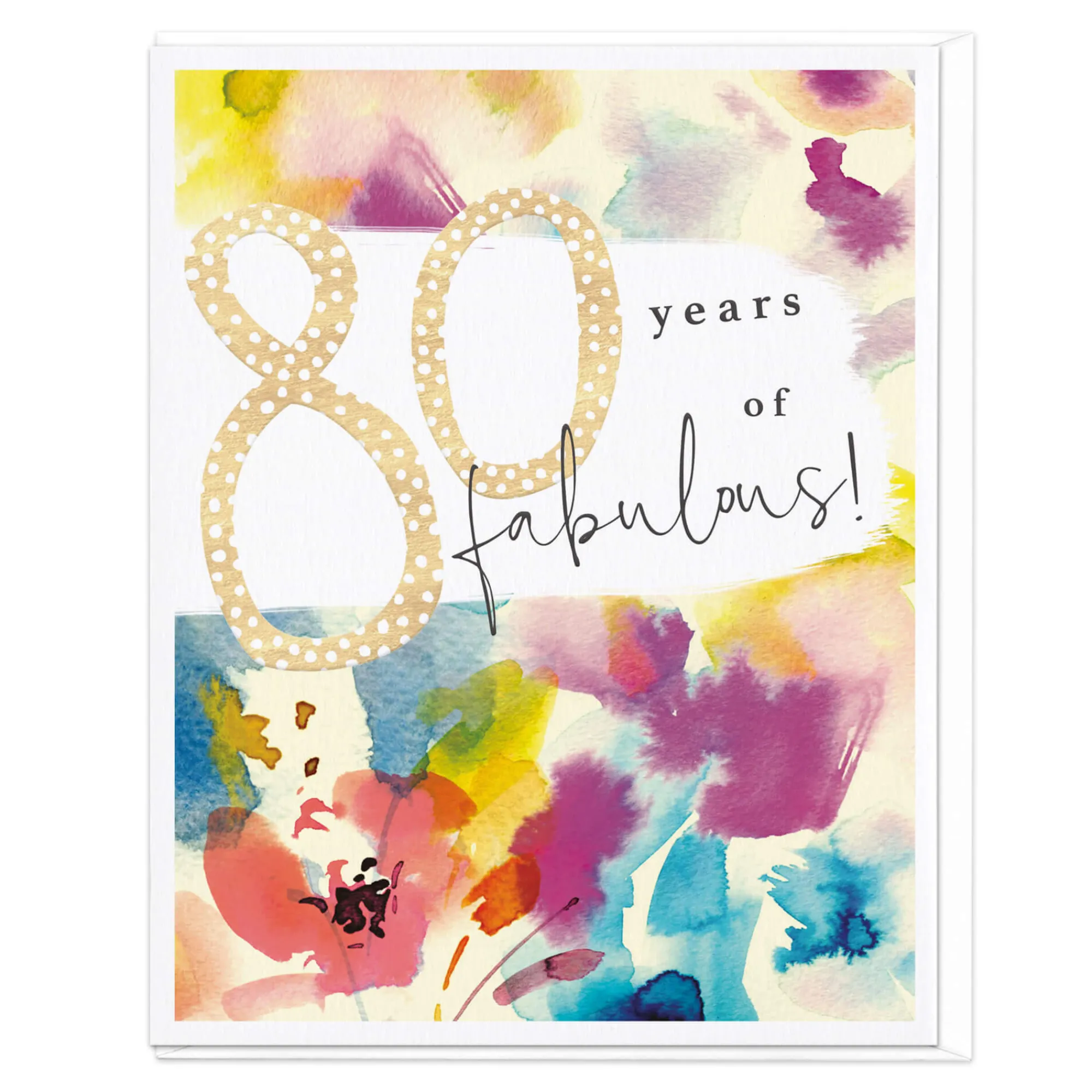 Birthday|By Age*Whistlefish 80 & Fabulous Birthday Card