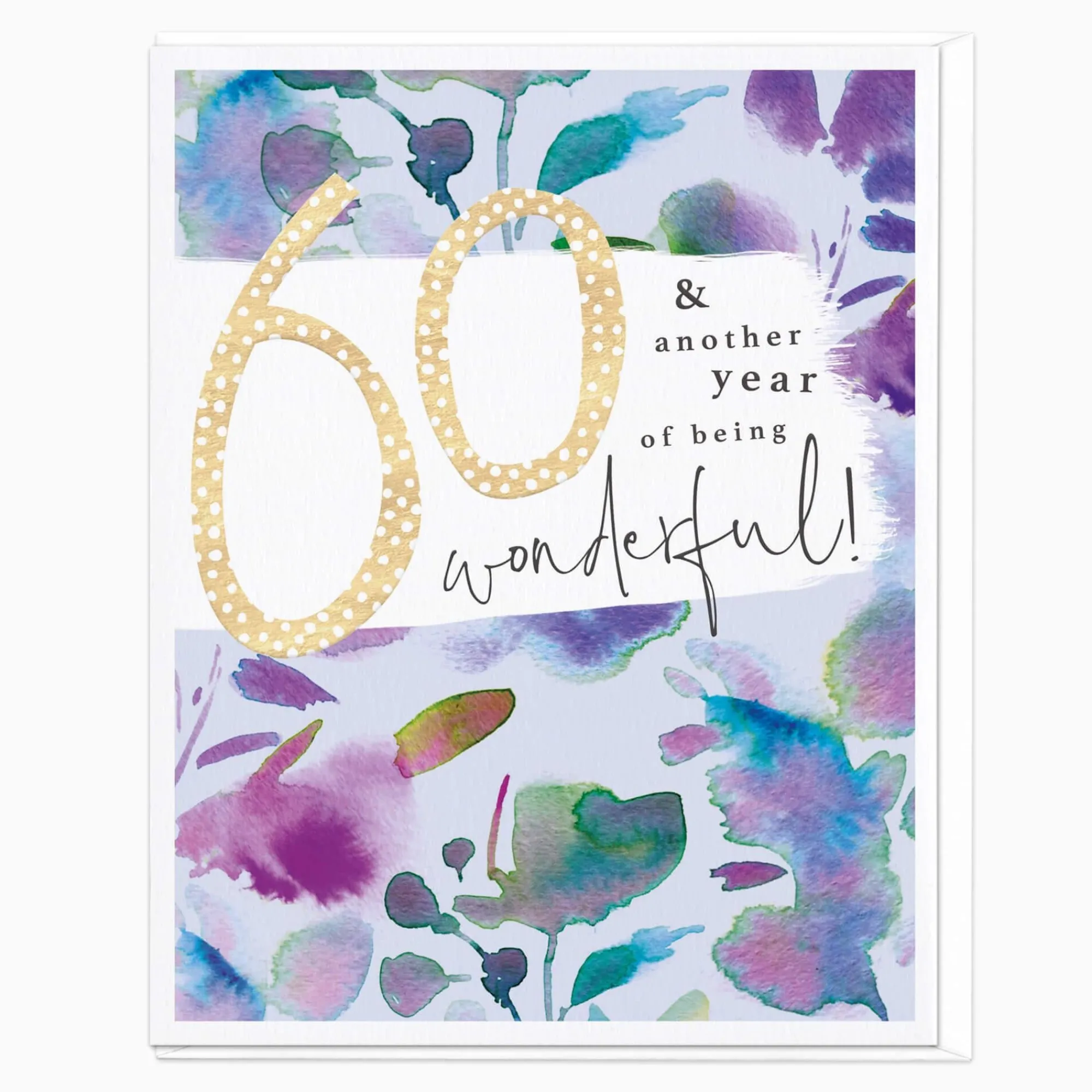 Birthday|By Age*Whistlefish 60 & Wonderful Birthday Card