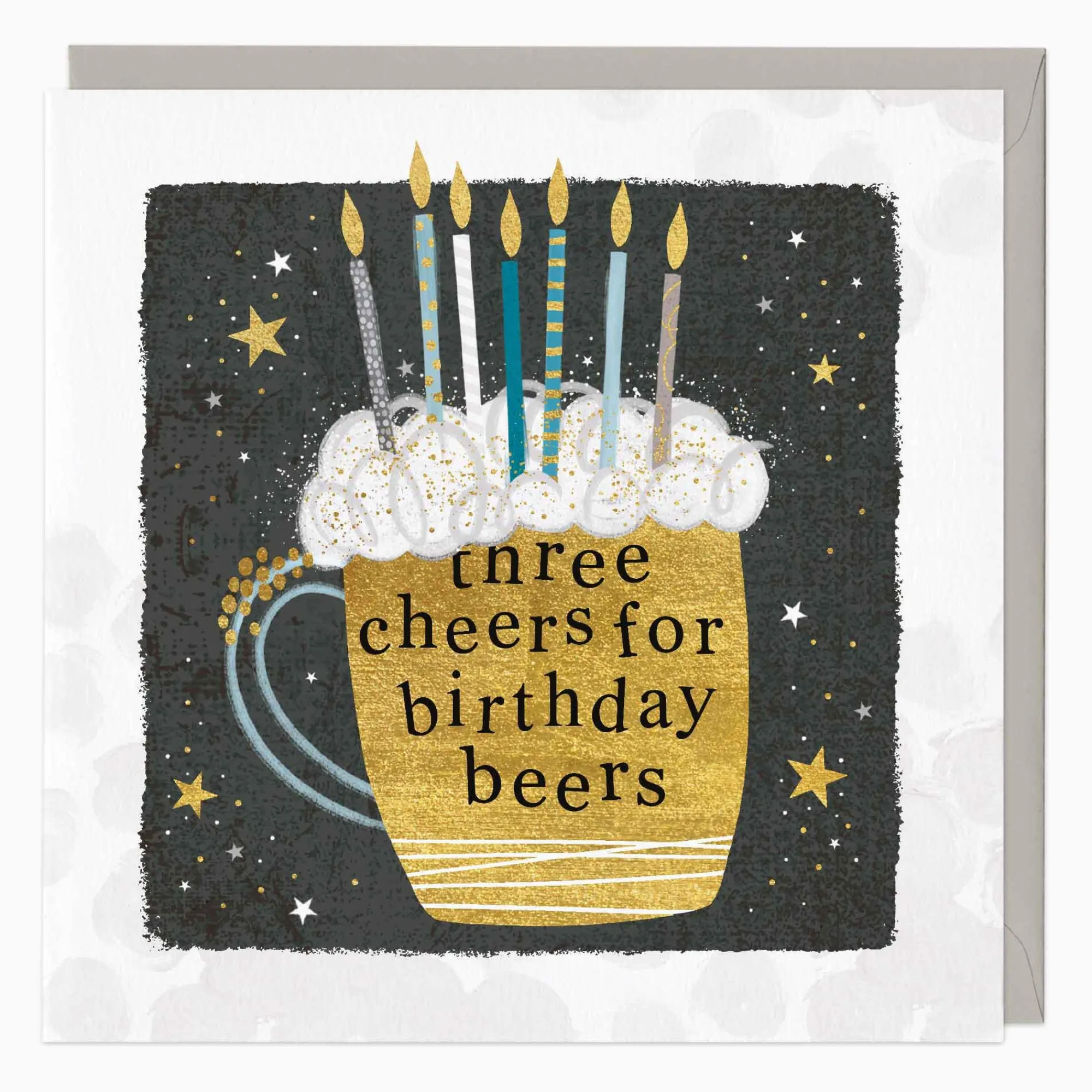 Birthday|For Him*Whistlefish 3 Cheers For Birthday Beers Card