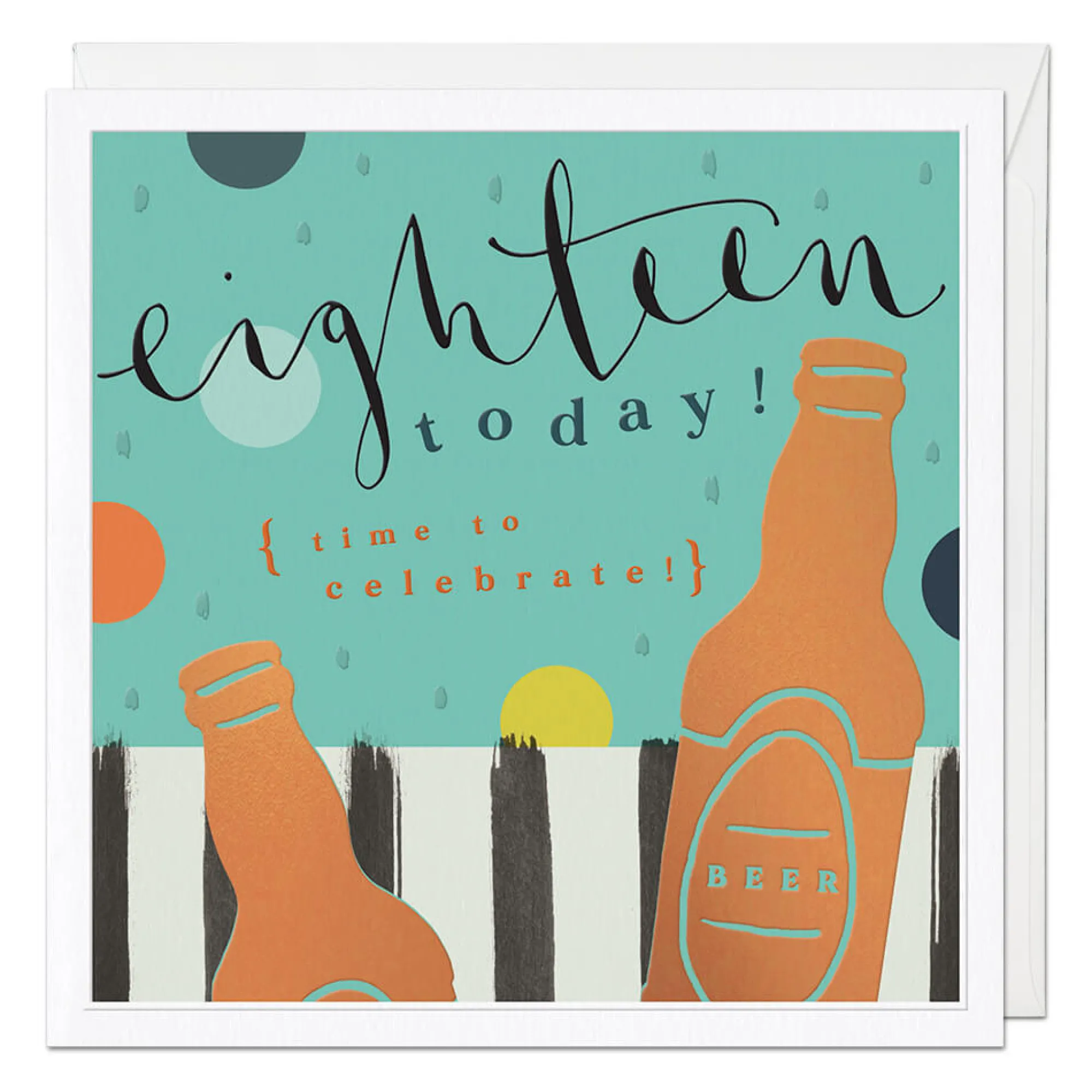 Birthday|Birthday*Whistlefish 18 Today Luxury Greeting Card