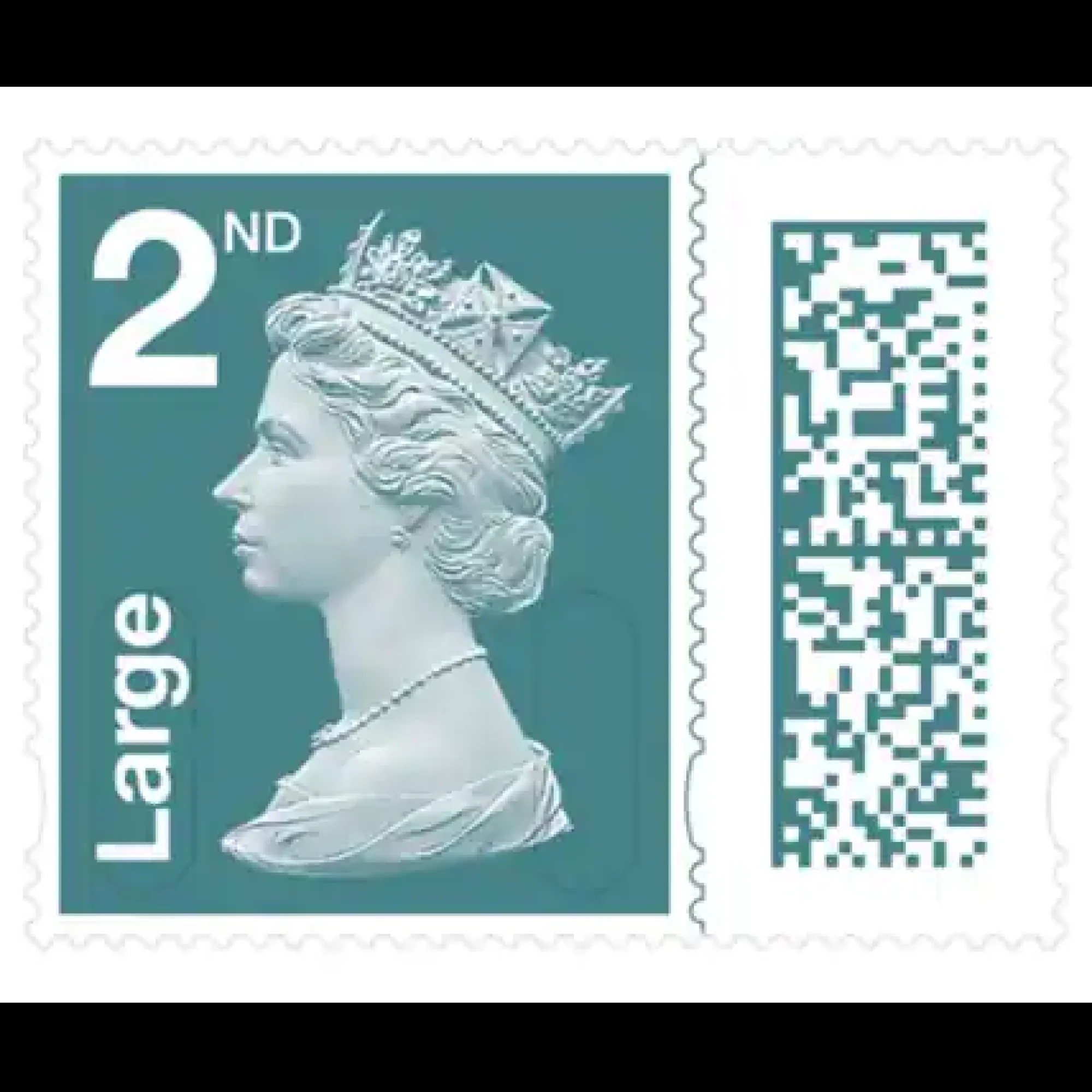 Stamps*Whistlefish 4 x 2nd Class Large Letter Stamps