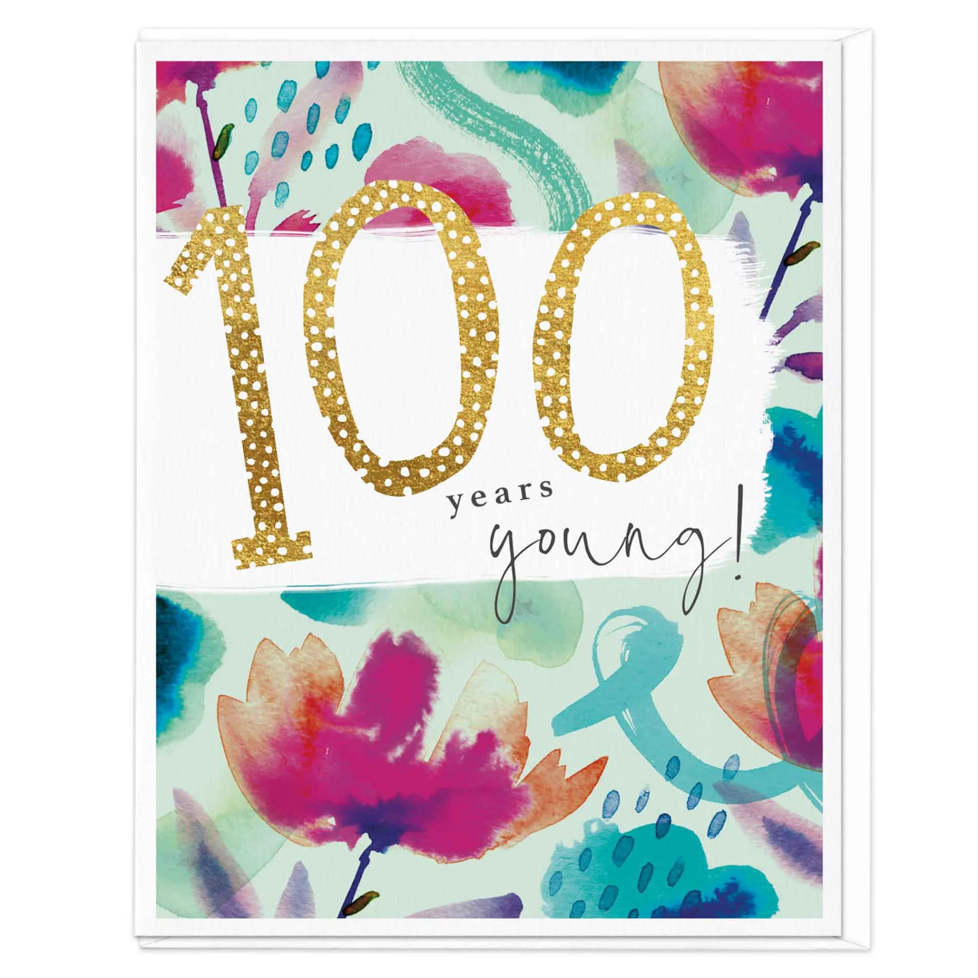 Birthday|By Age*Whistlefish 100 Years Young Birthday Card