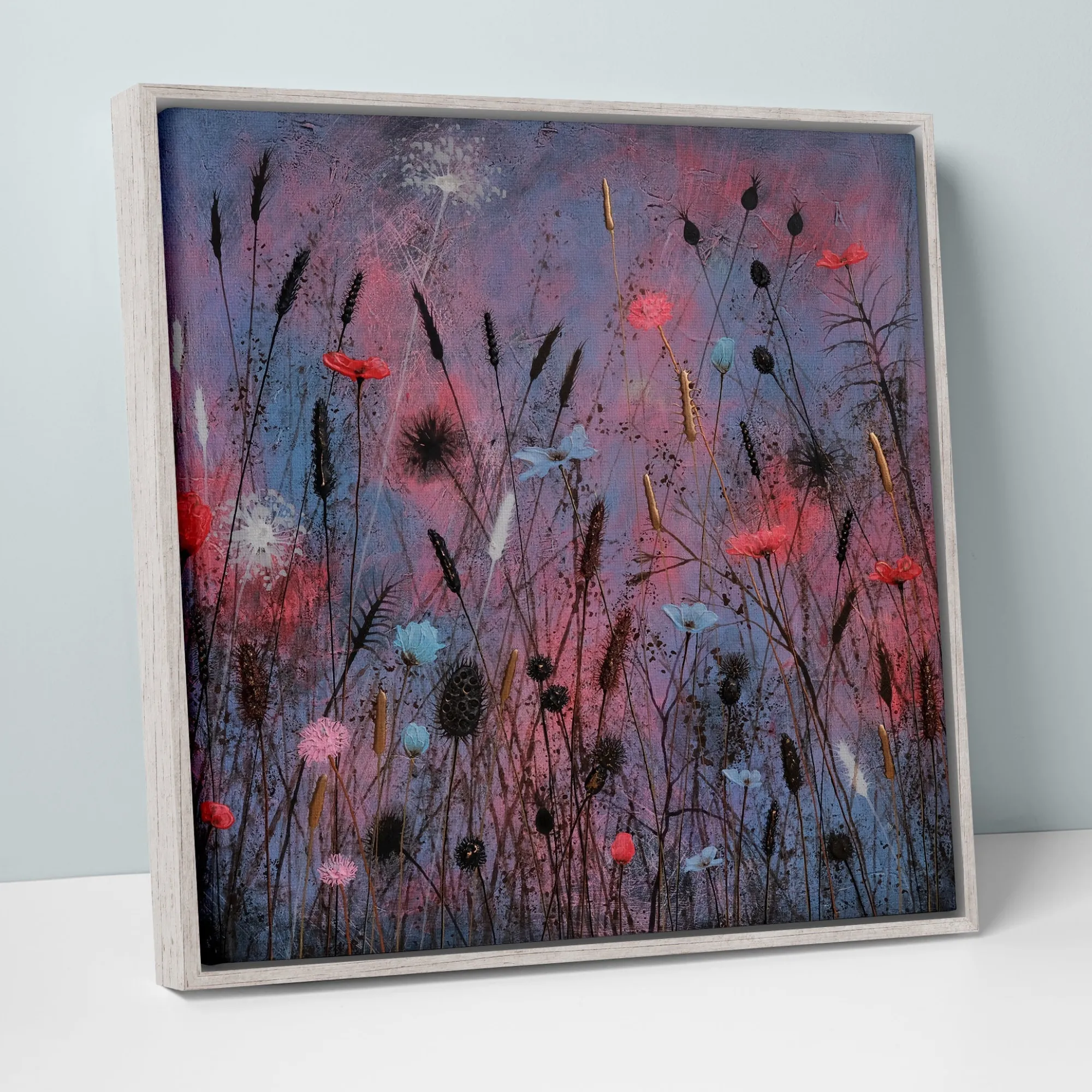 Floral & Flowers|Framed Canvas*Whistlefish A Dance With Dawn Med Framed Canvas