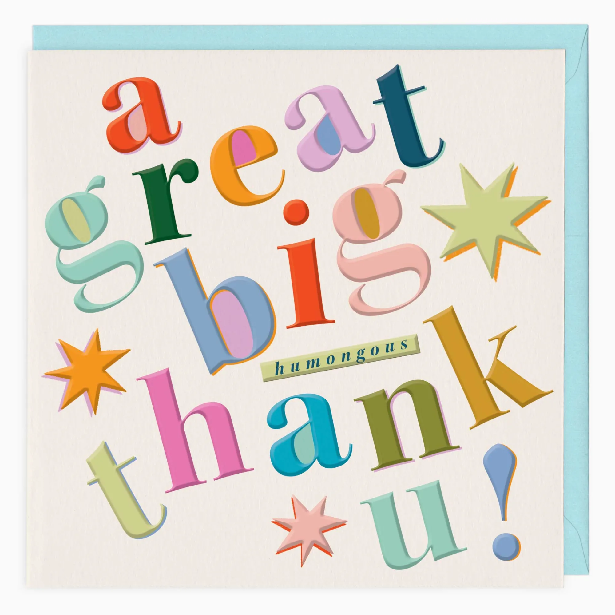 Thank You*Whistlefish A Great Big Thank You Card