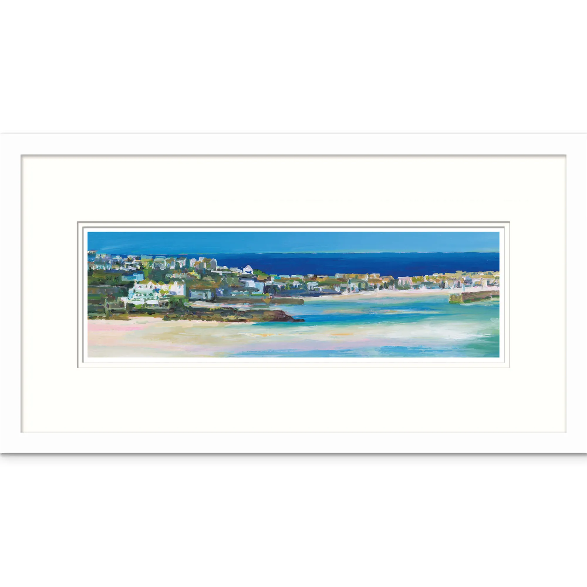 St Ives|Cornwall*Whistlefish A Little Gem Medium Framed Print