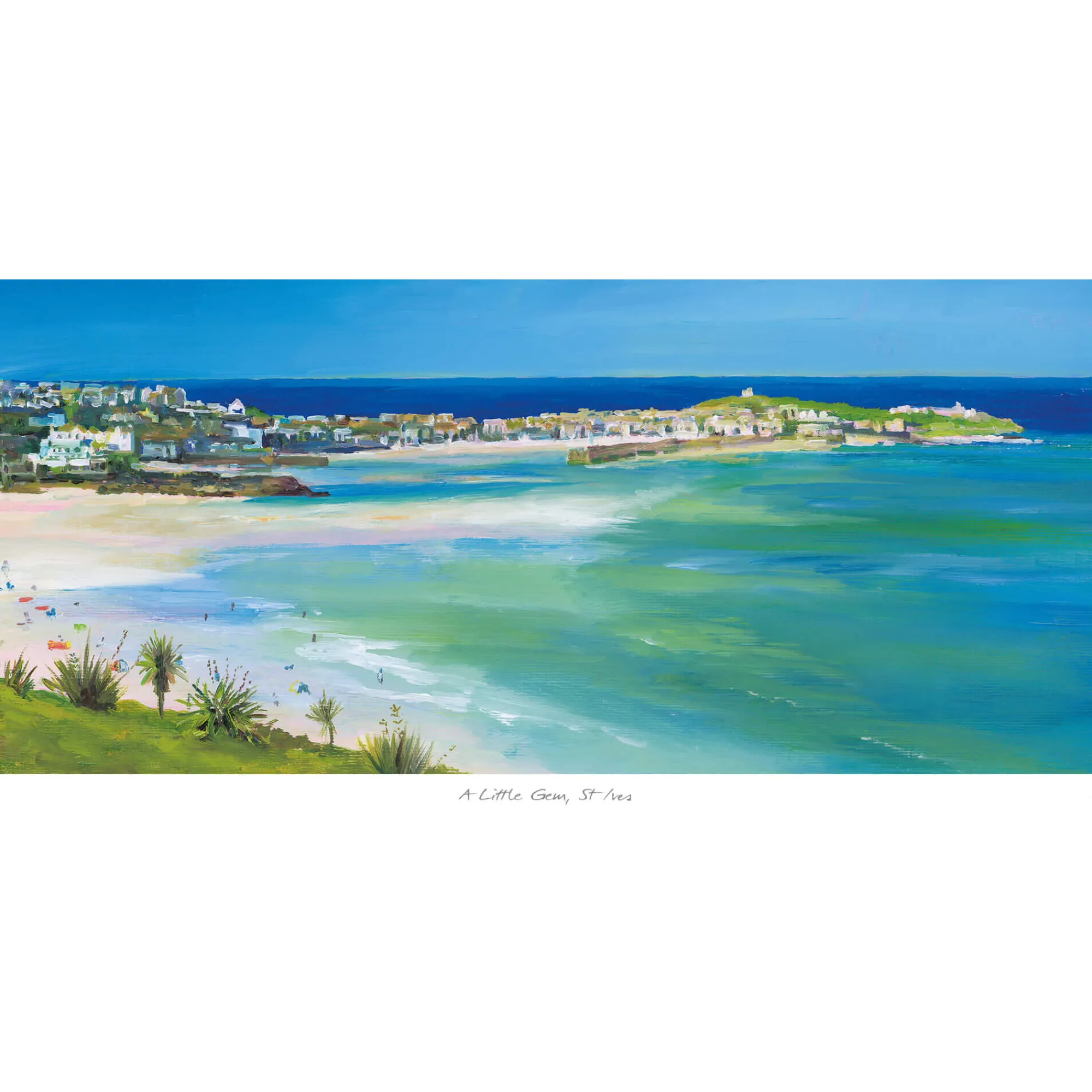 Unframed Prints*Whistlefish A Little Gem St Ives Art Print