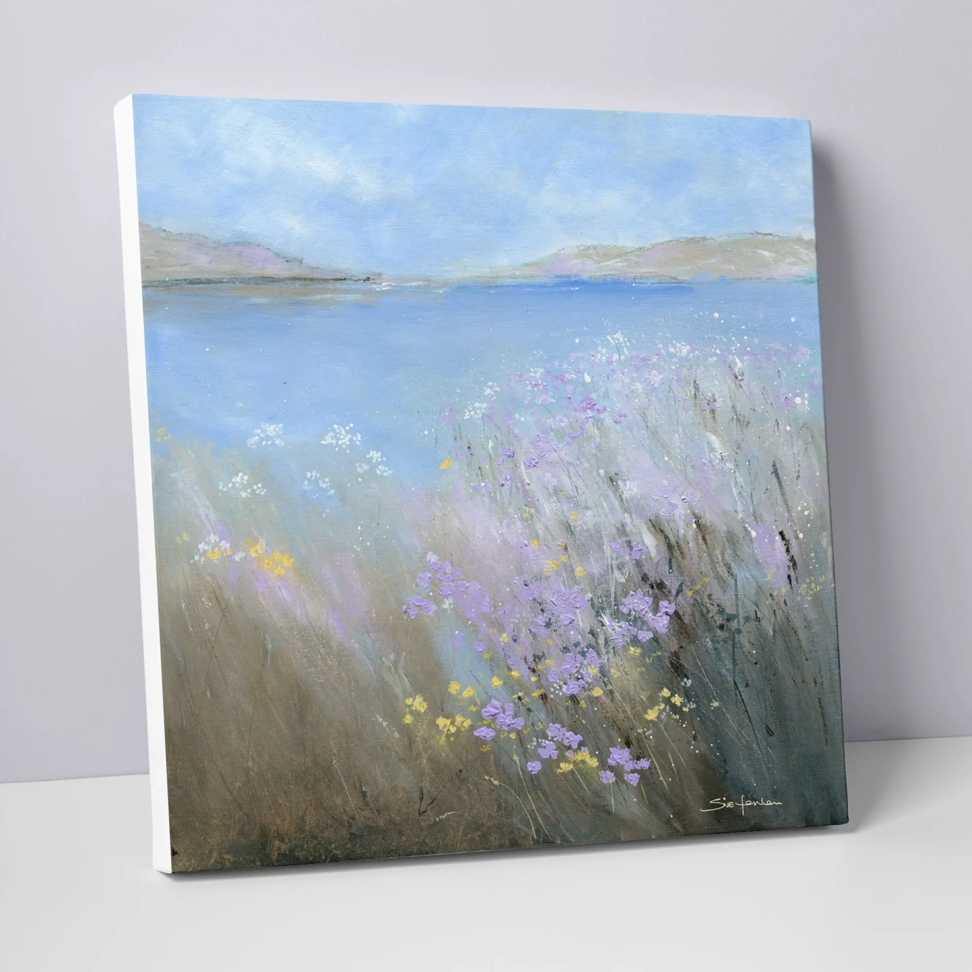 Coastal Scenes|Canvas*Whistlefish Across The Estuary Canvas