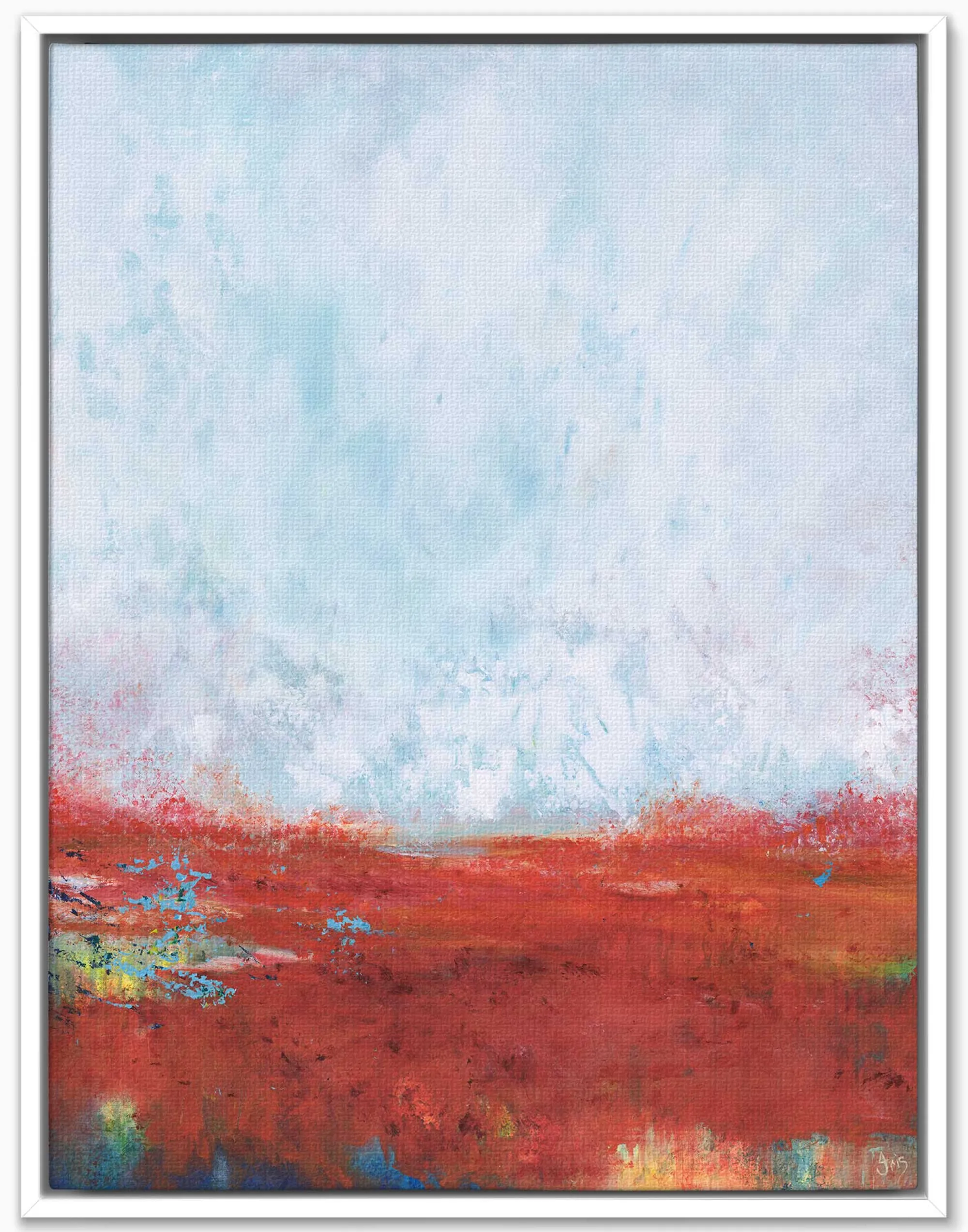 Floral & Flowers|Framed Canvas*Whistlefish Across The Moor Framed Canvas