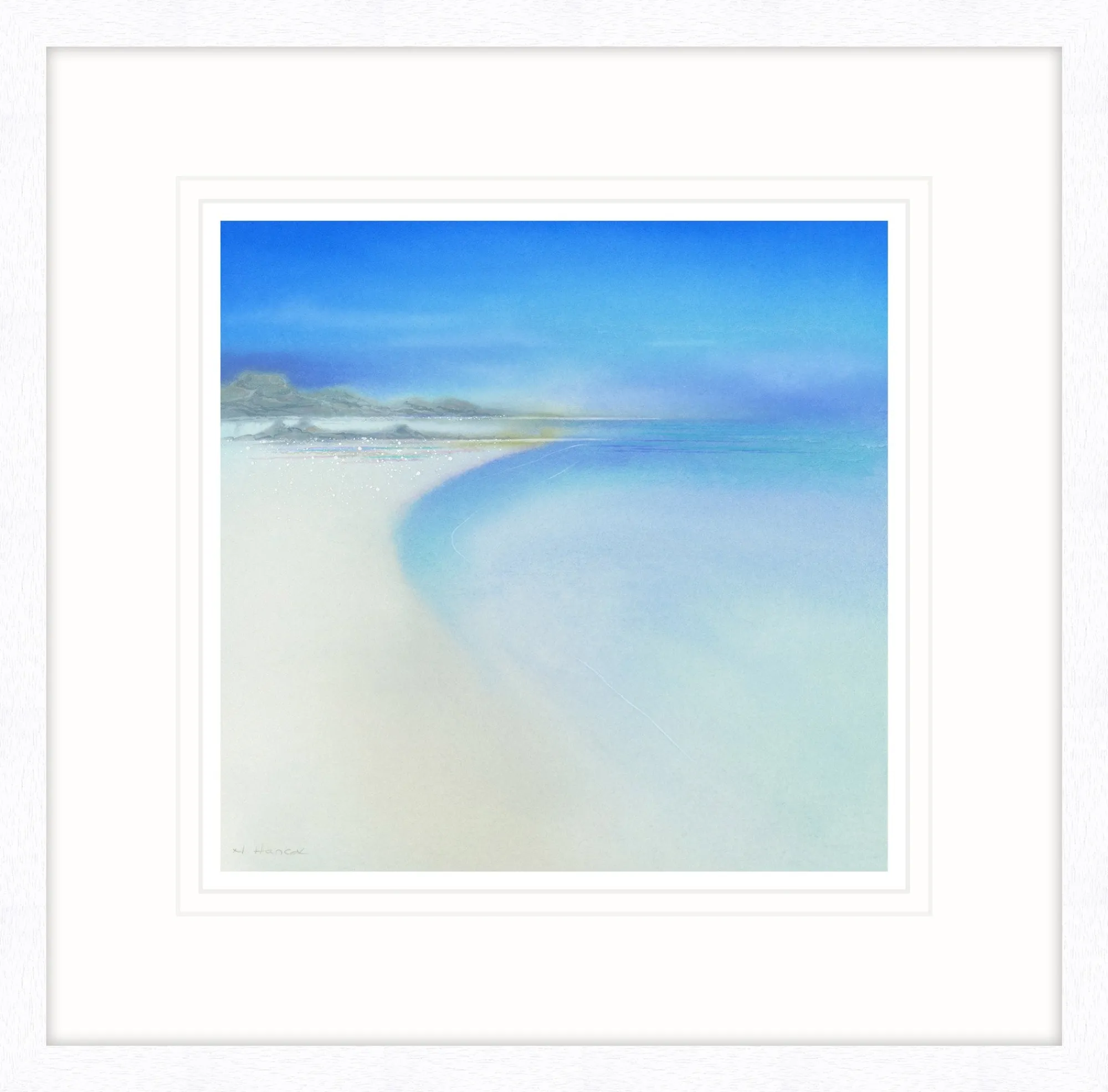 Coastal Scenes|Framed Prints*Whistlefish Across The Sands Framed Print