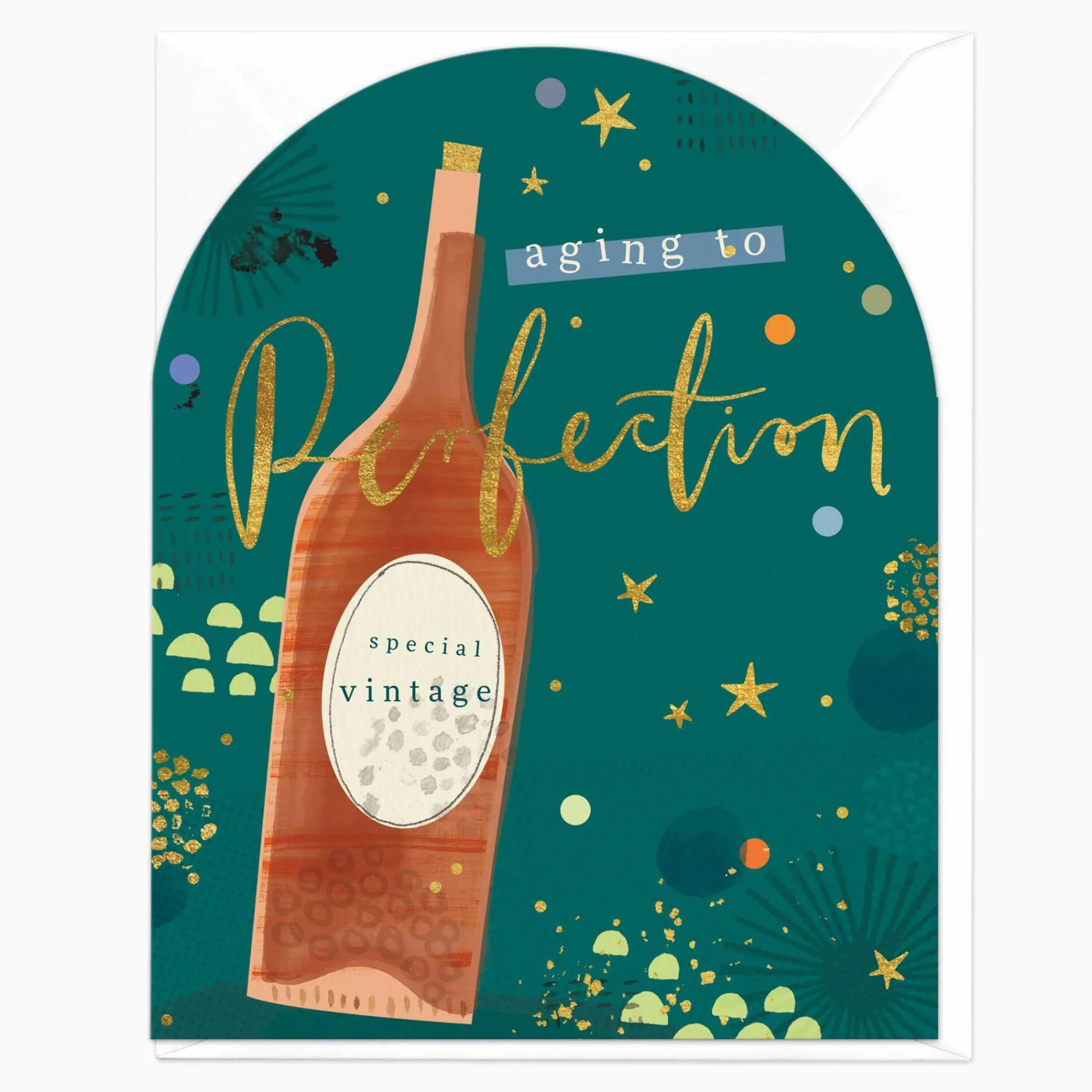 Birthday|For Him*Whistlefish Aging To Perfect Birthday Card