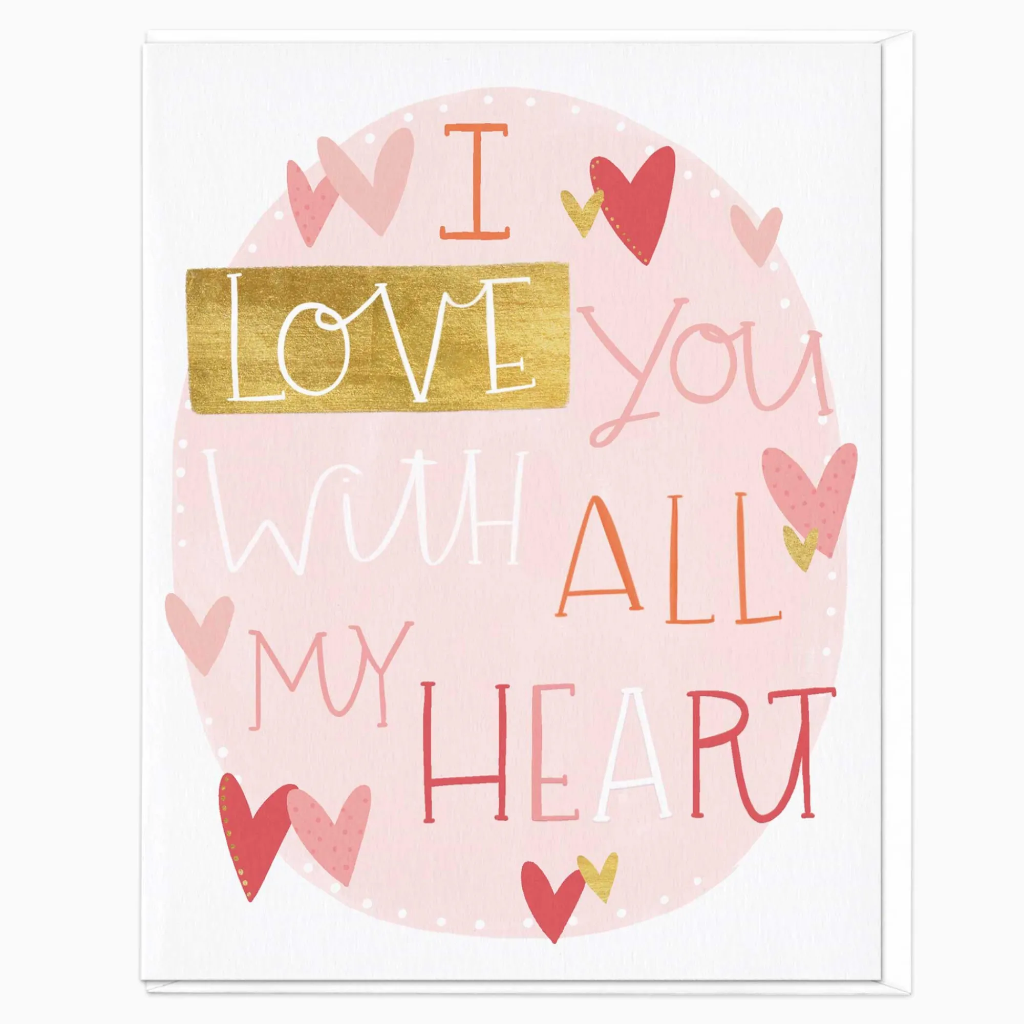 Valentine's Day|Mother's Day*Whistlefish All My Heart Valentines Card