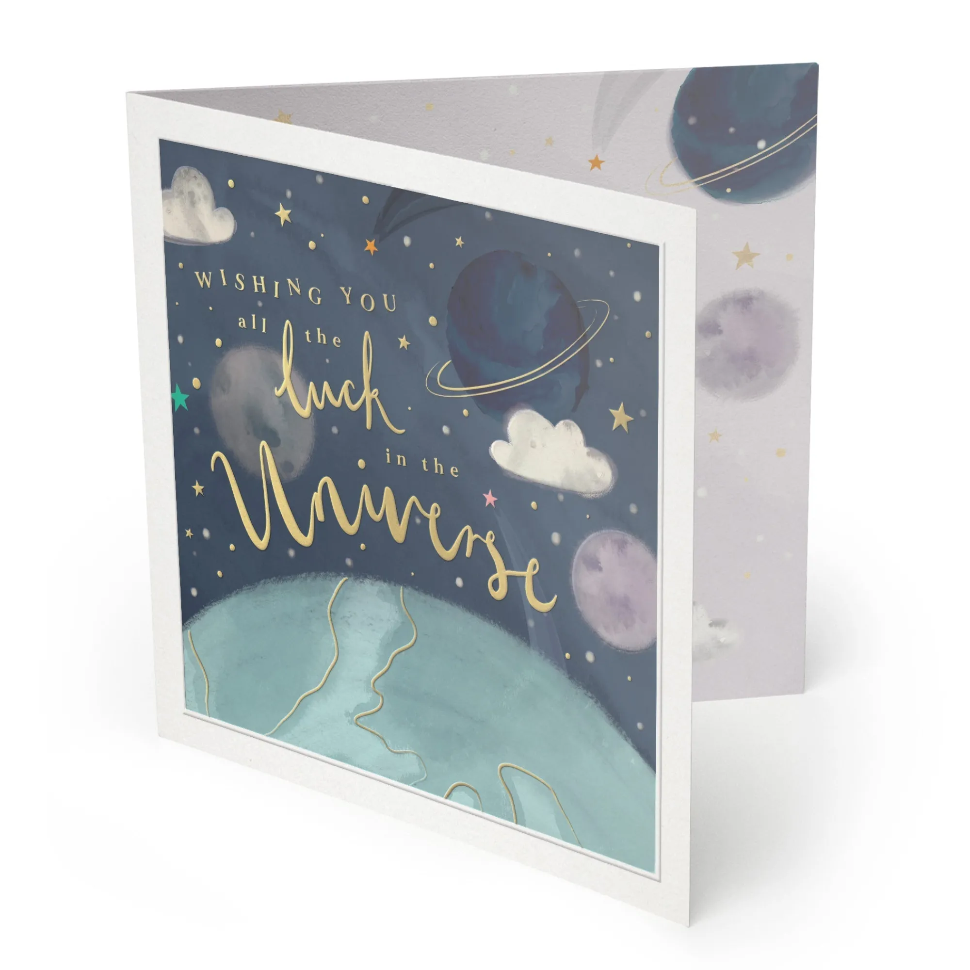 Leaving & Retirement|Just To Say*Whistlefish All The Luck Luxury Good Luck Card