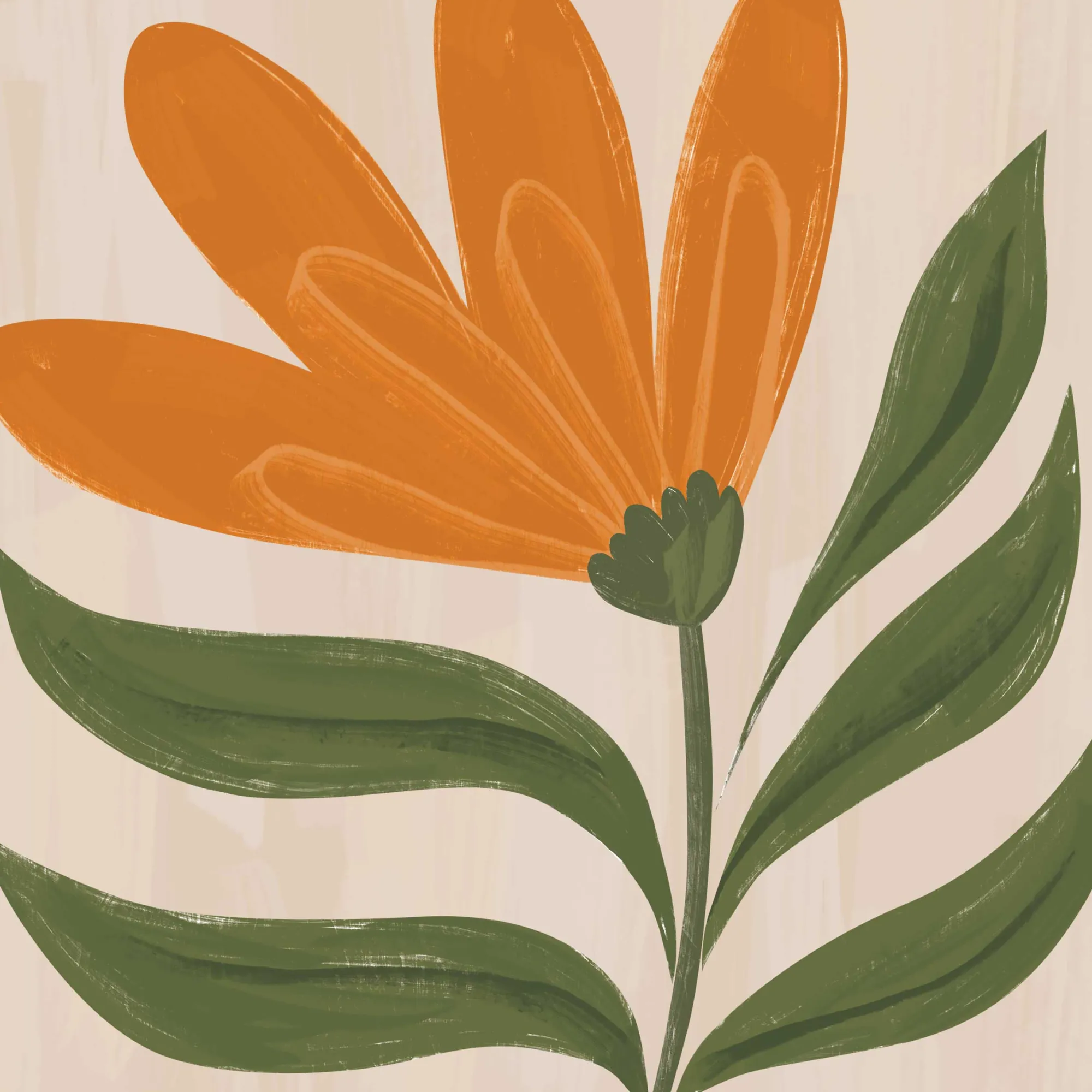 Floral & Flowers|Framed Prints*Whistlefish Amber Petal Framed Print