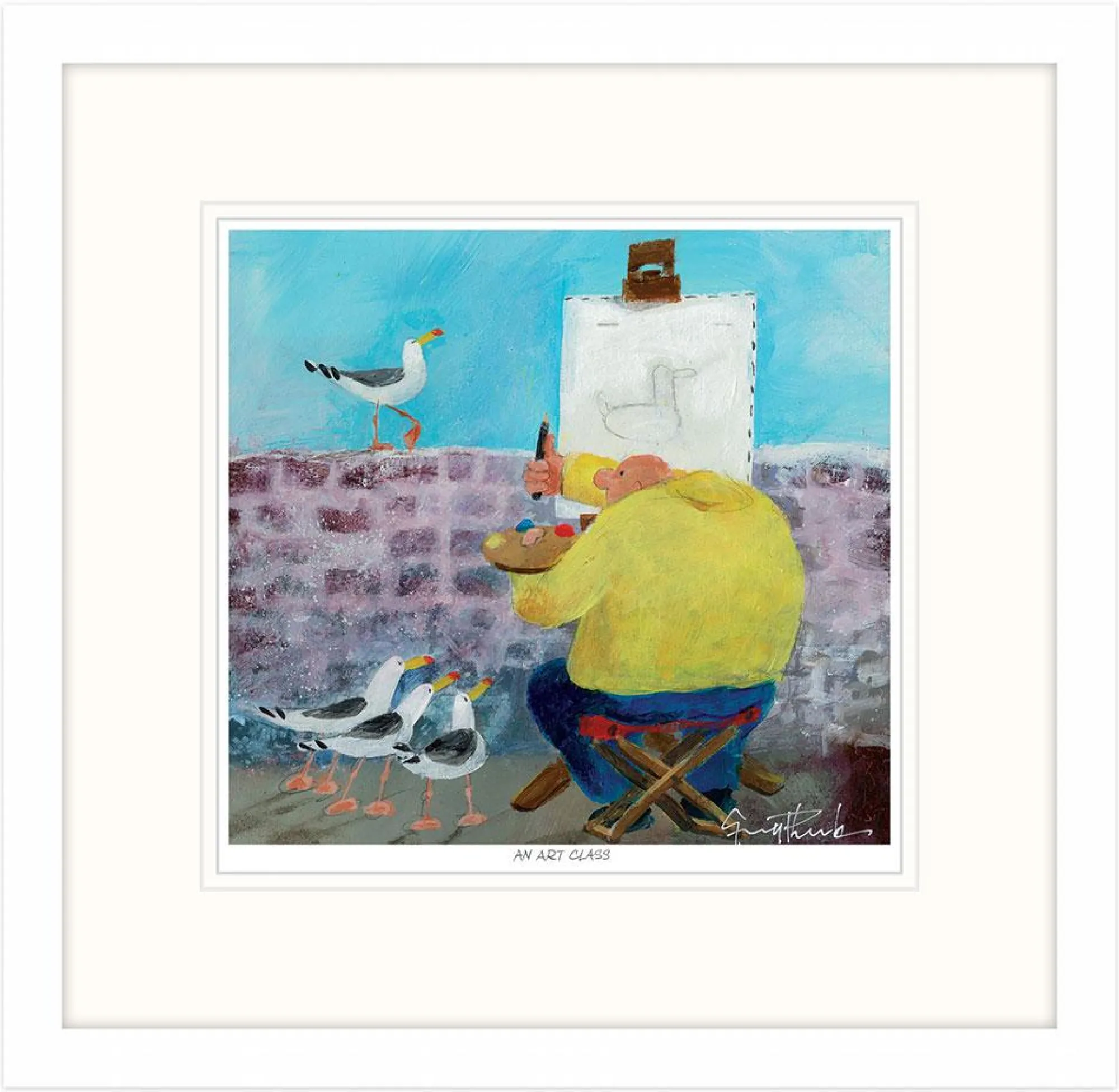 Framed Prints*Whistlefish An Art Class Framed Print