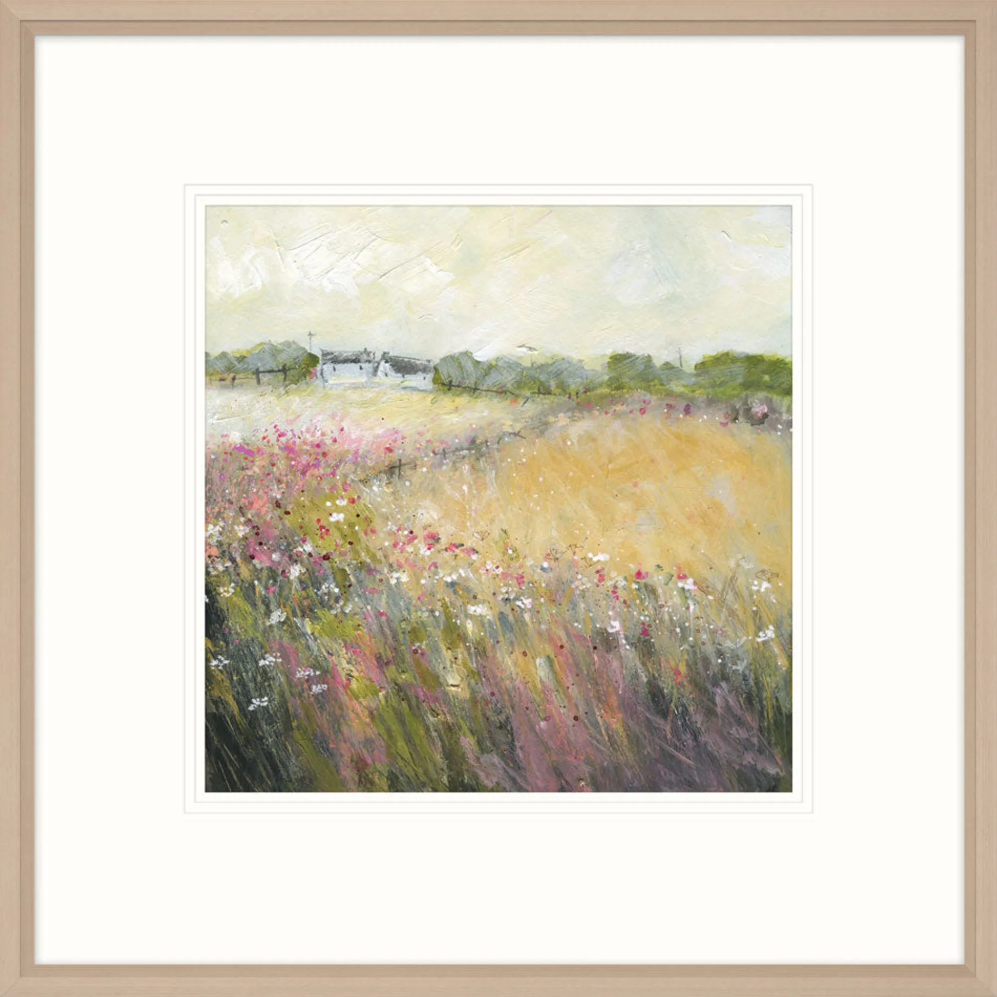 Floral & Flowers|Framed Prints*Whistlefish Autumn Cottages Framed Print