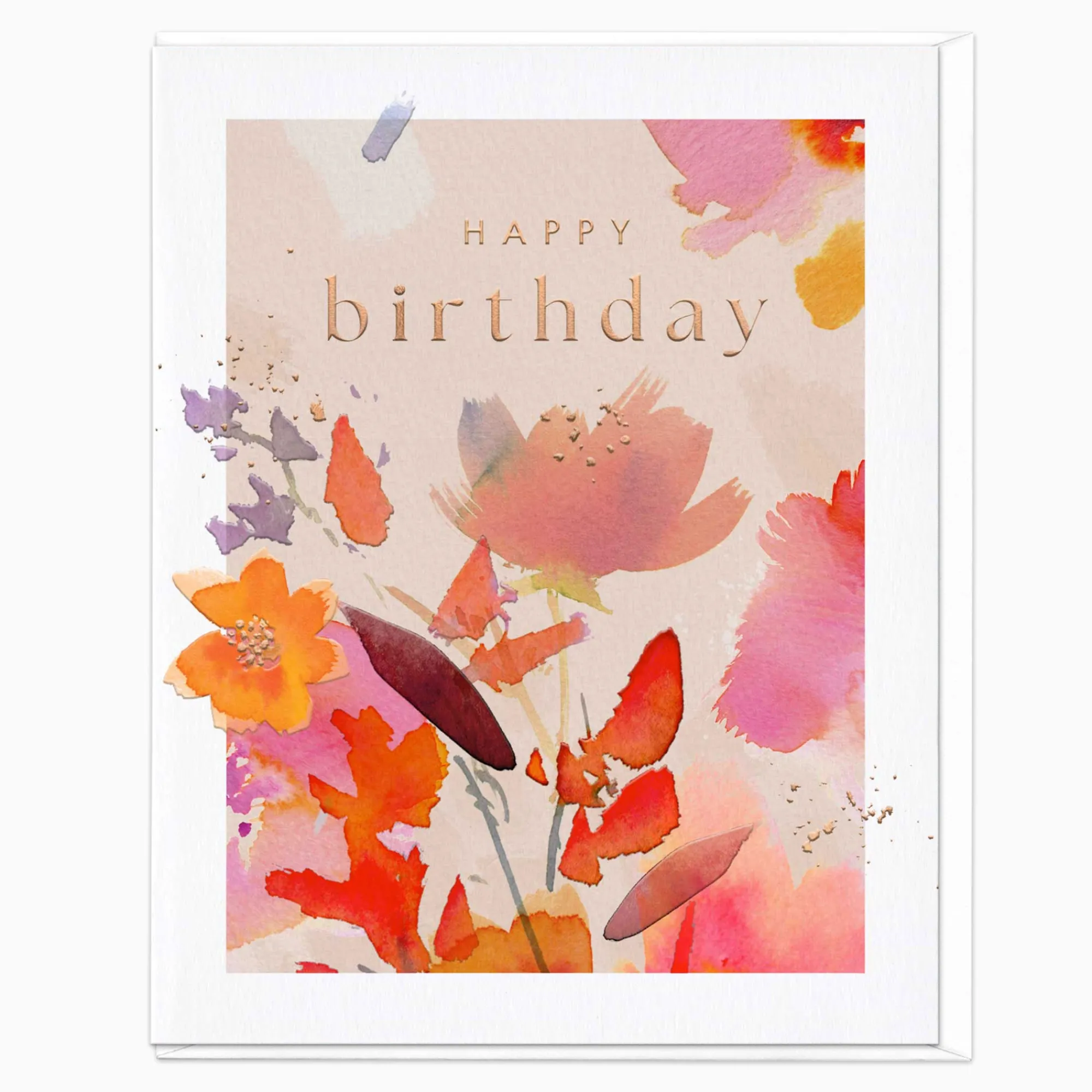 Birthday|For Her*Whistlefish Autumn Floral Birthday Card