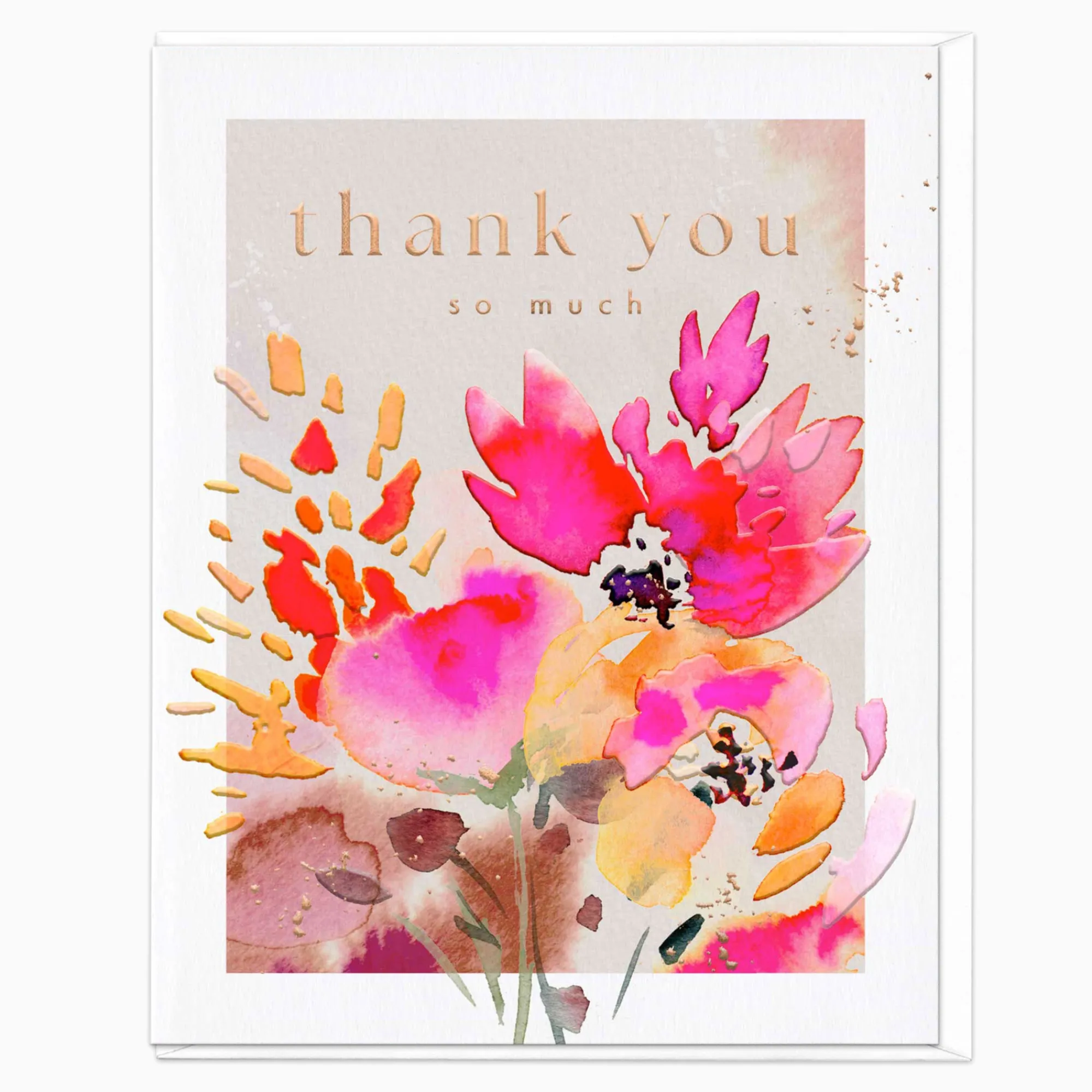 Thank You|Mother's Day*Whistlefish Autumn Floral Thank You Card