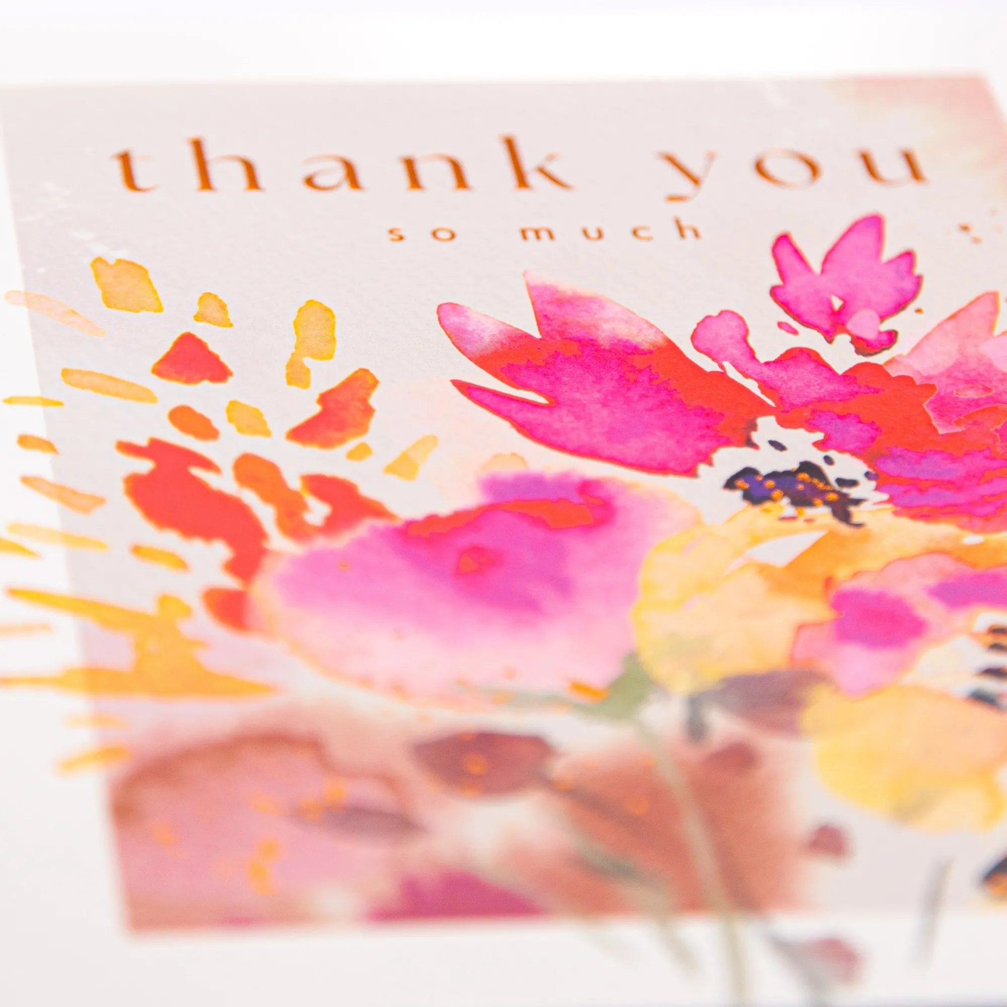 Thank You|Mother's Day*Whistlefish Autumn Floral Thank You Card