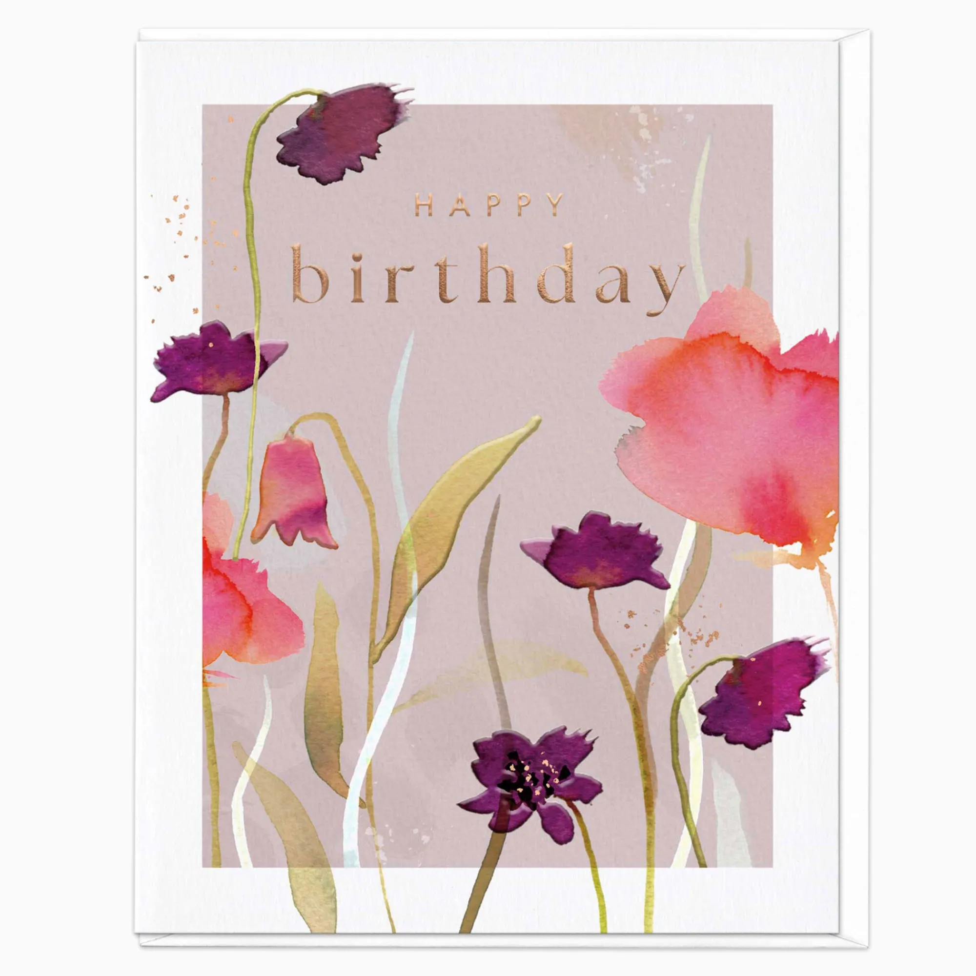 Birthday|For Her*Whistlefish Autumn Wildflowers Birthday Card