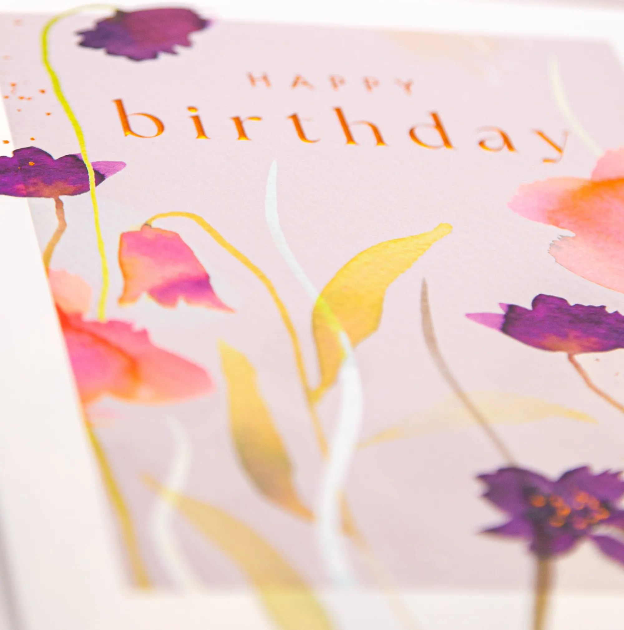 Birthday|For Her*Whistlefish Autumn Wildflowers Birthday Card