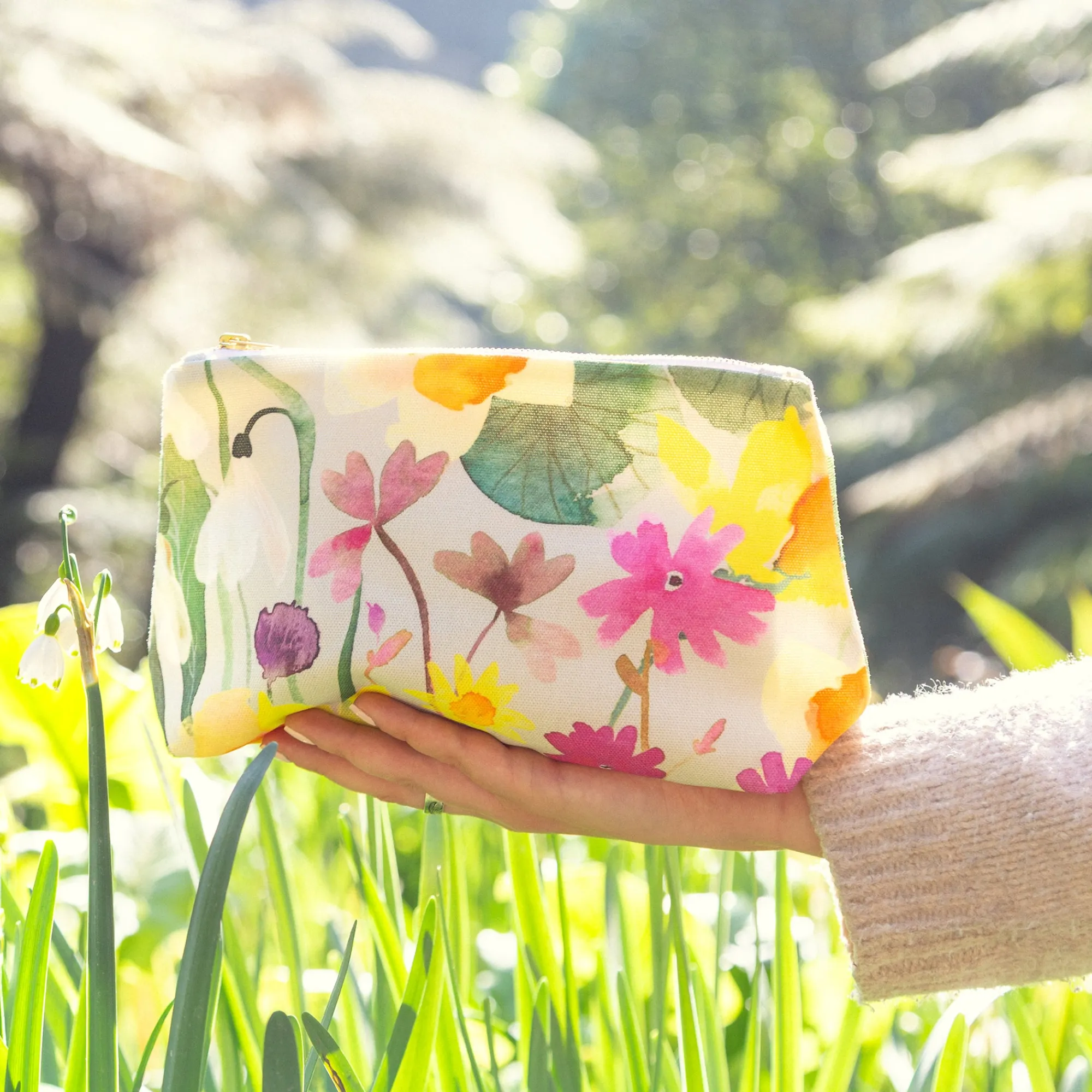 Under £20|Floral Gifts*Whistlefish Awaking Woodland Cosmetic Bag