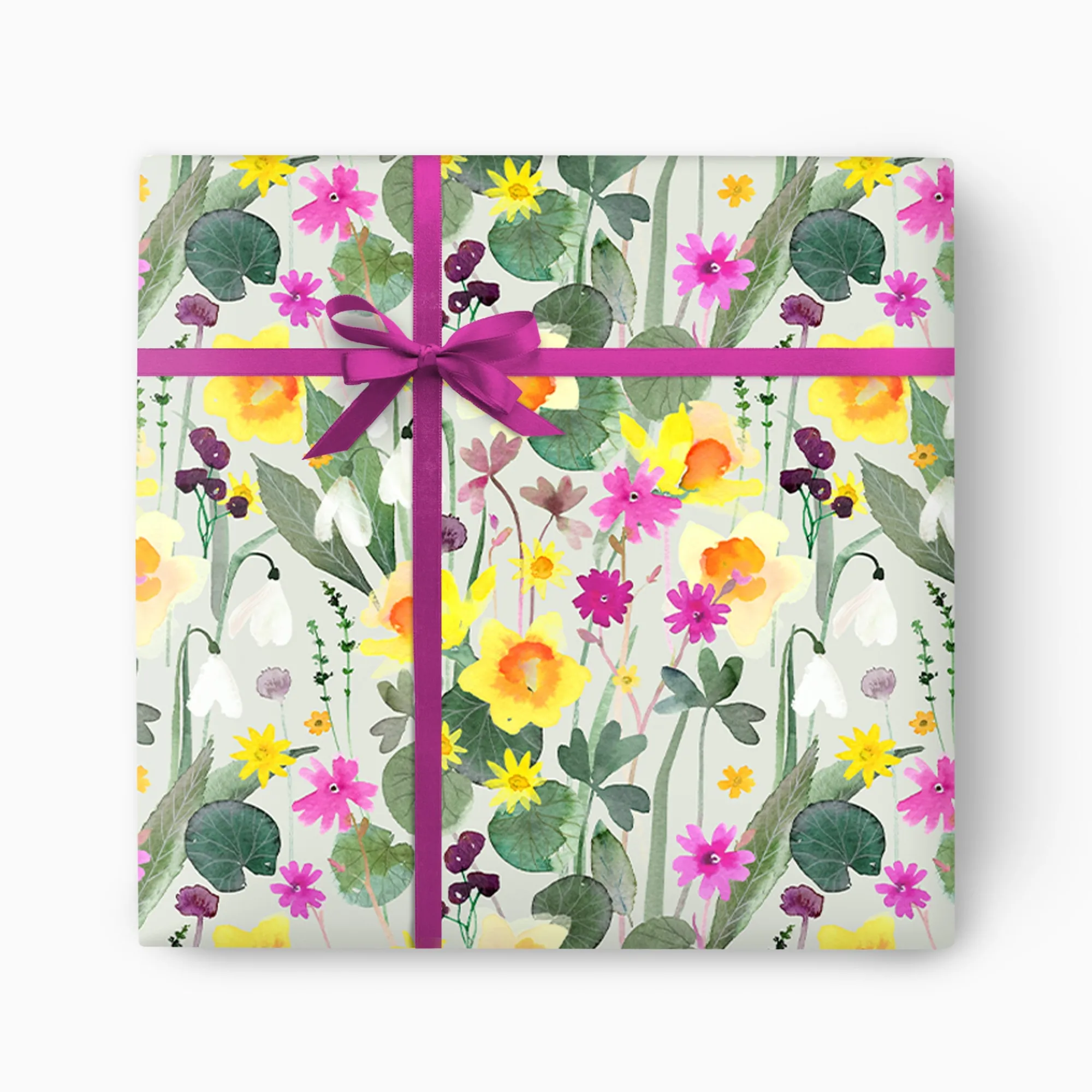 Gift Wrap|Floral*Whistlefish Awaking Woodland Wrapping Paper