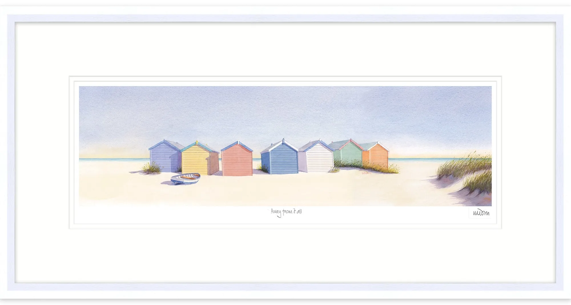 Framed Prints*Whistlefish Away From It All Framed Print