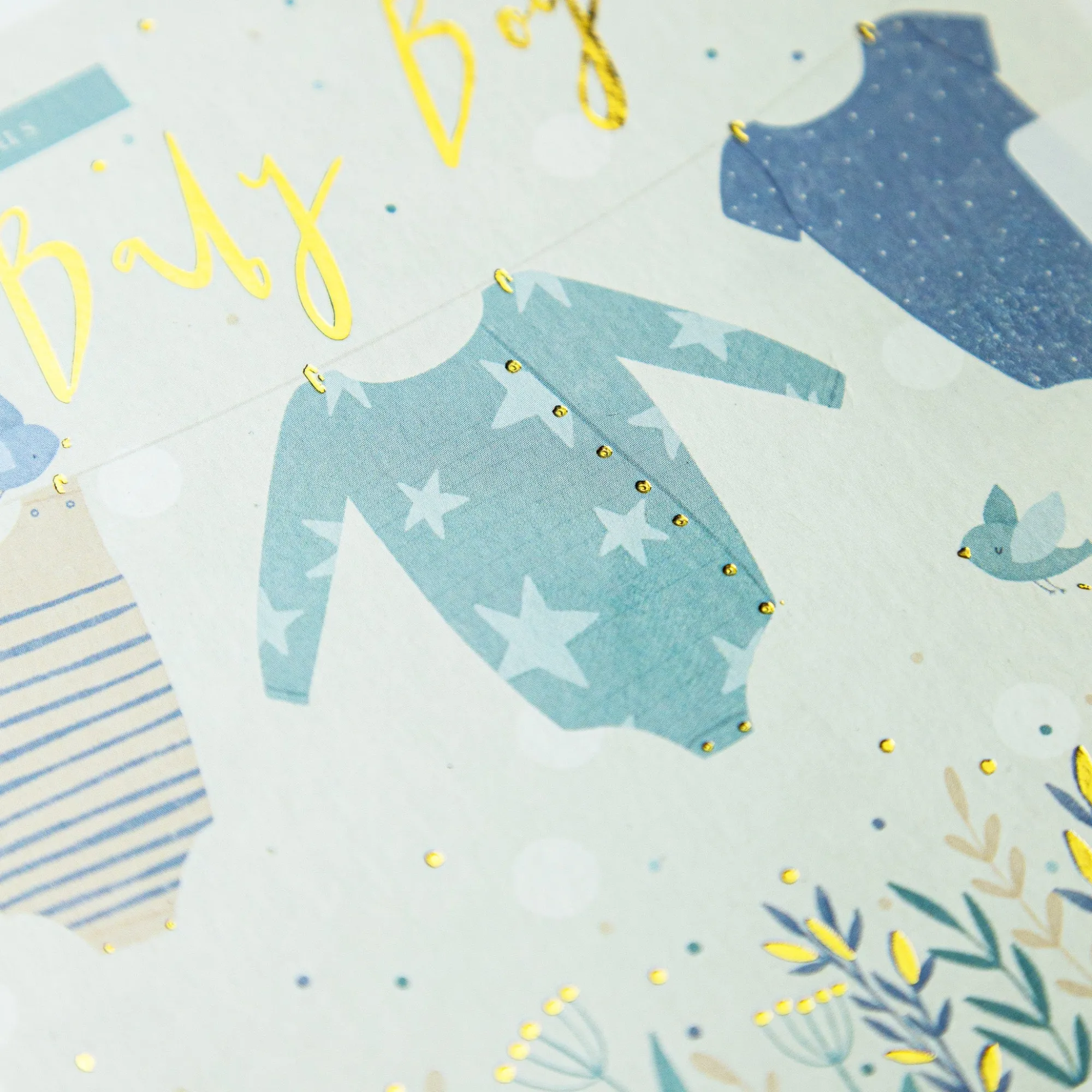 New Baby|Christening*Whistlefish Baby Boy Card