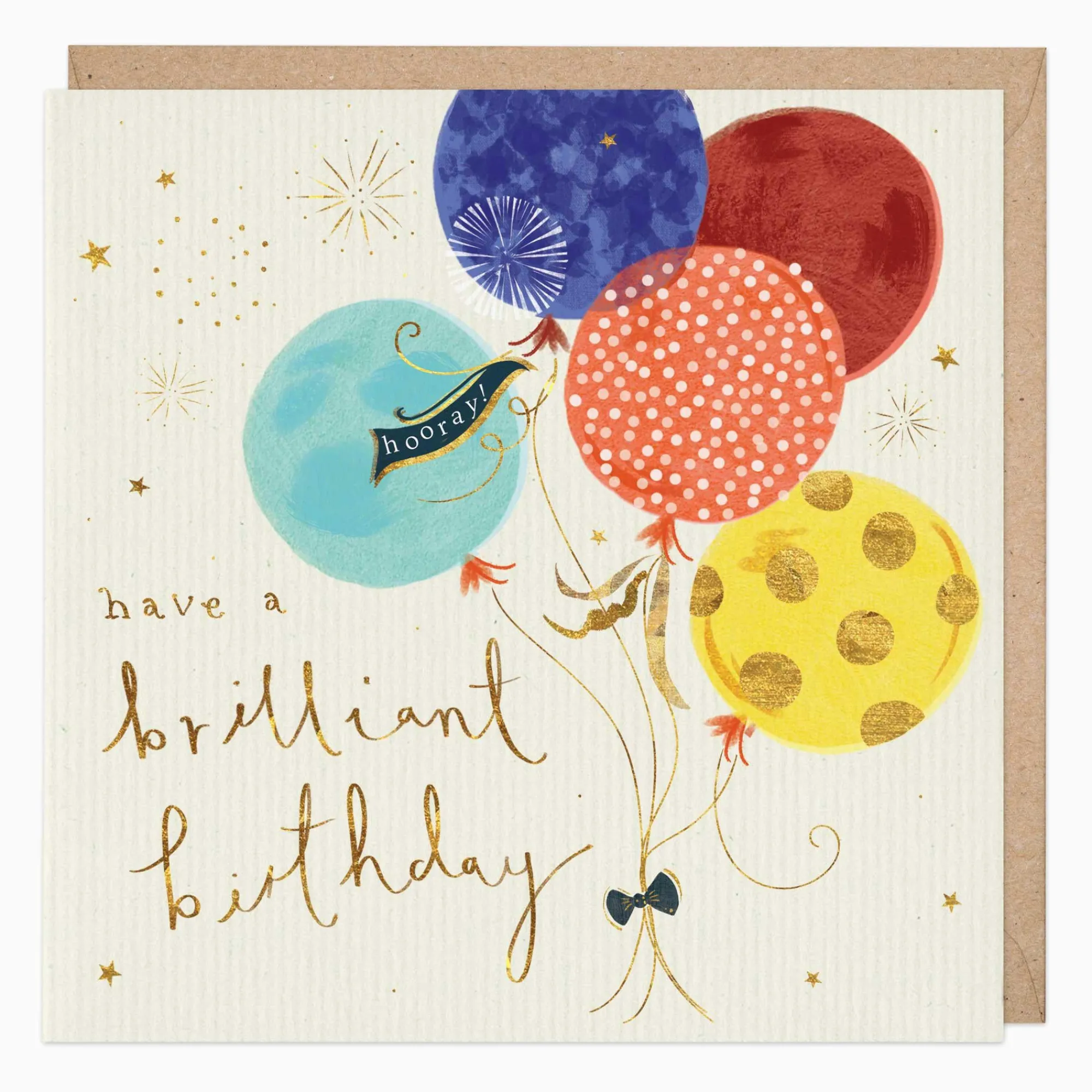 Birthday|For Him*Whistlefish Balloons Brilliant Birthday Card