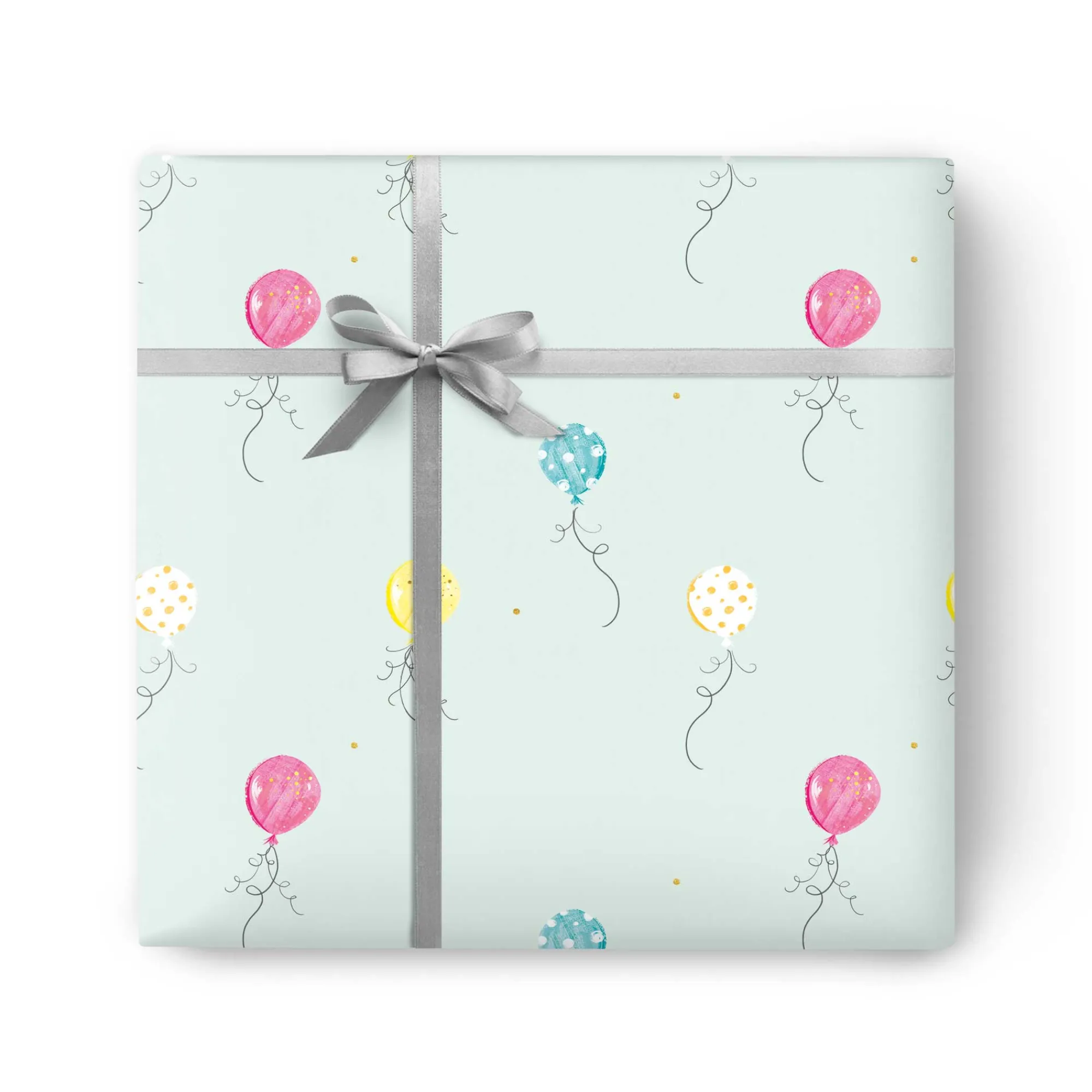 Gift Wrap|Birthday*Whistlefish Balloons Wrapping Paper