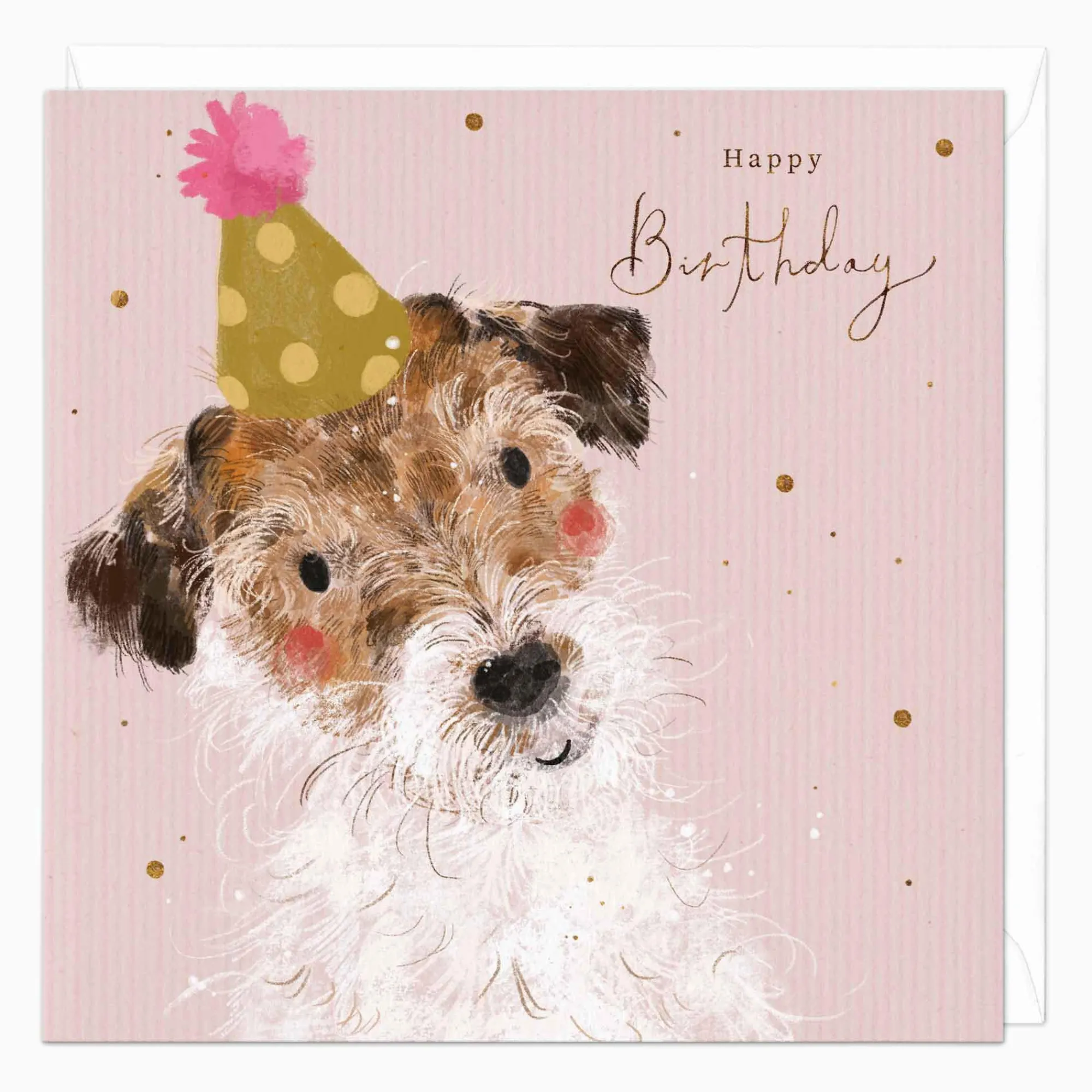Birthday|For Children*Whistlefish Bashful Jack Russell Birthday Card