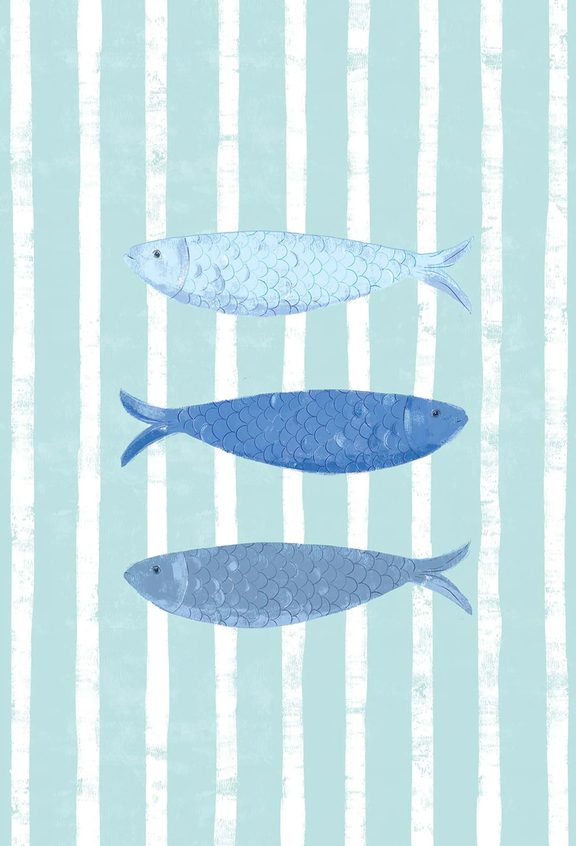 Animal|Framed Prints*Whistlefish Beach House Fish Large Framed Print