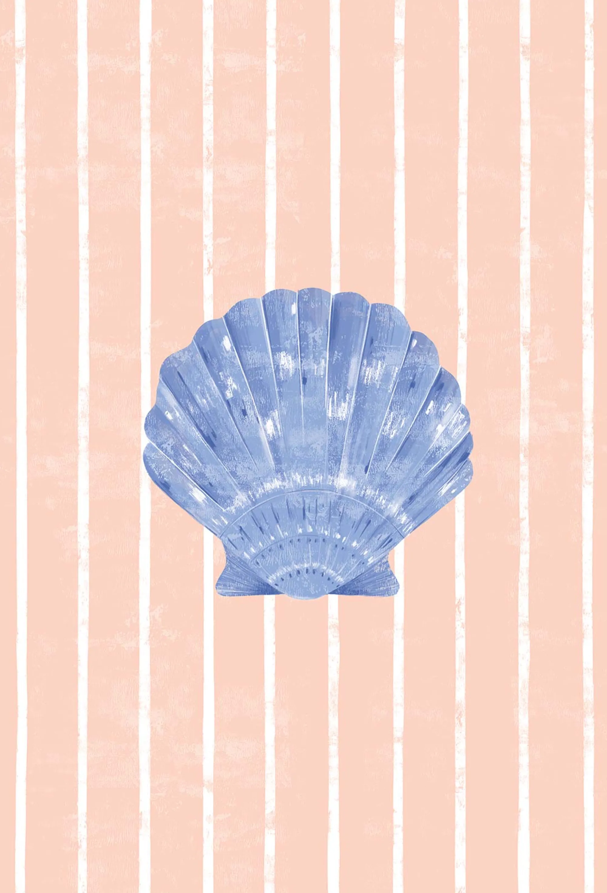 Unframed Prints*Whistlefish Beach House Shell Large Art Print