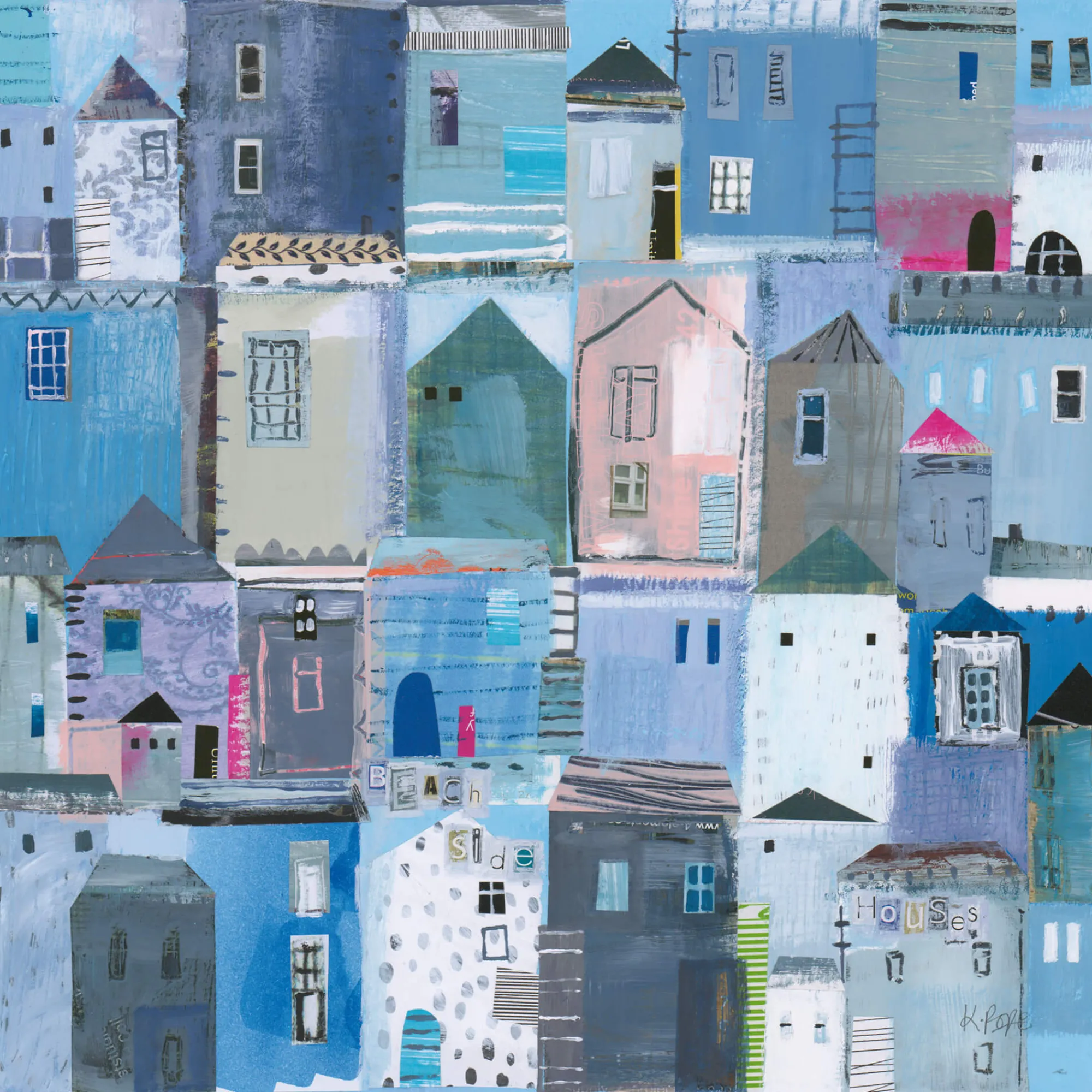 Unframed Prints*Whistlefish Beach Side Art Print