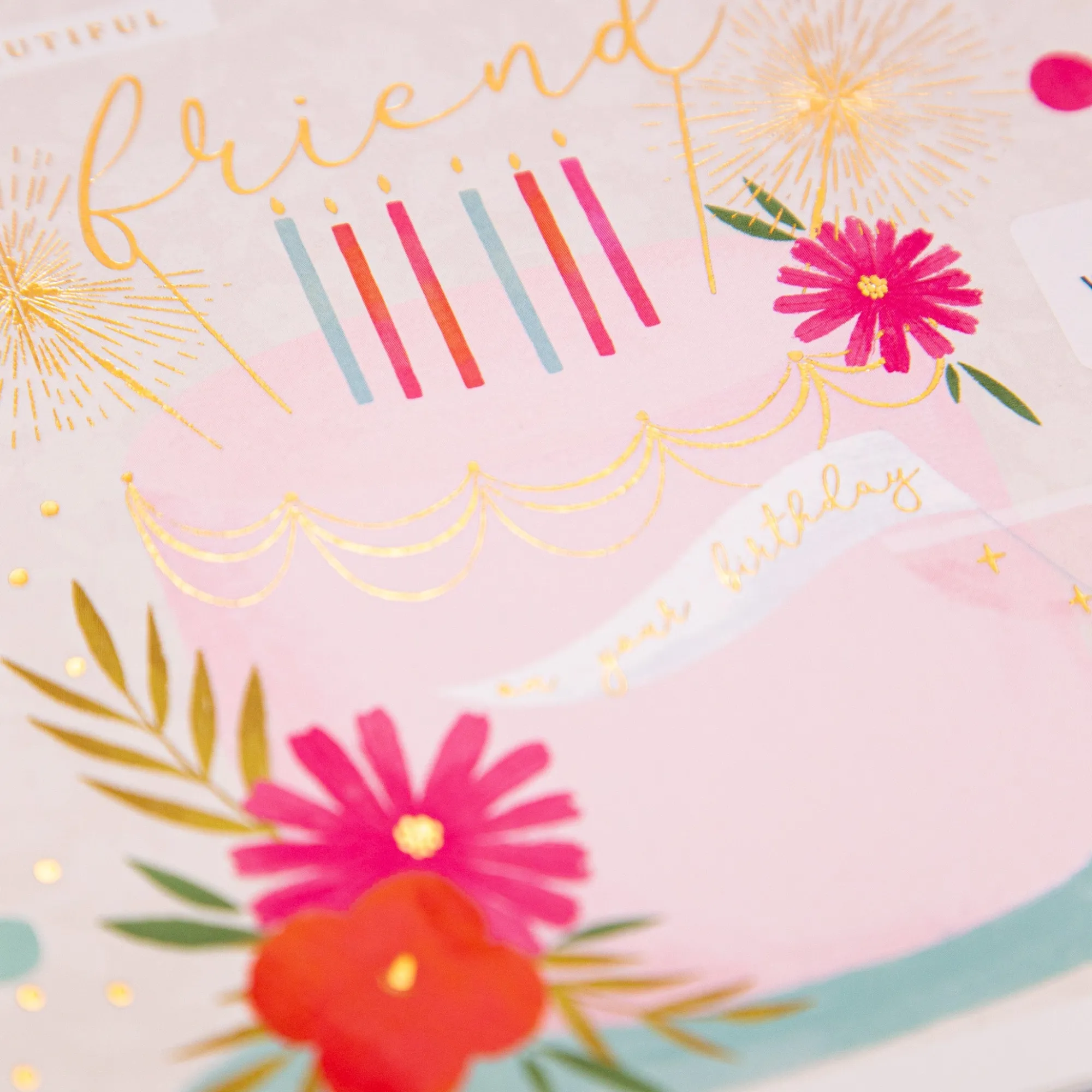 Birthday*Whistlefish Beautiful Friend Birthday Card