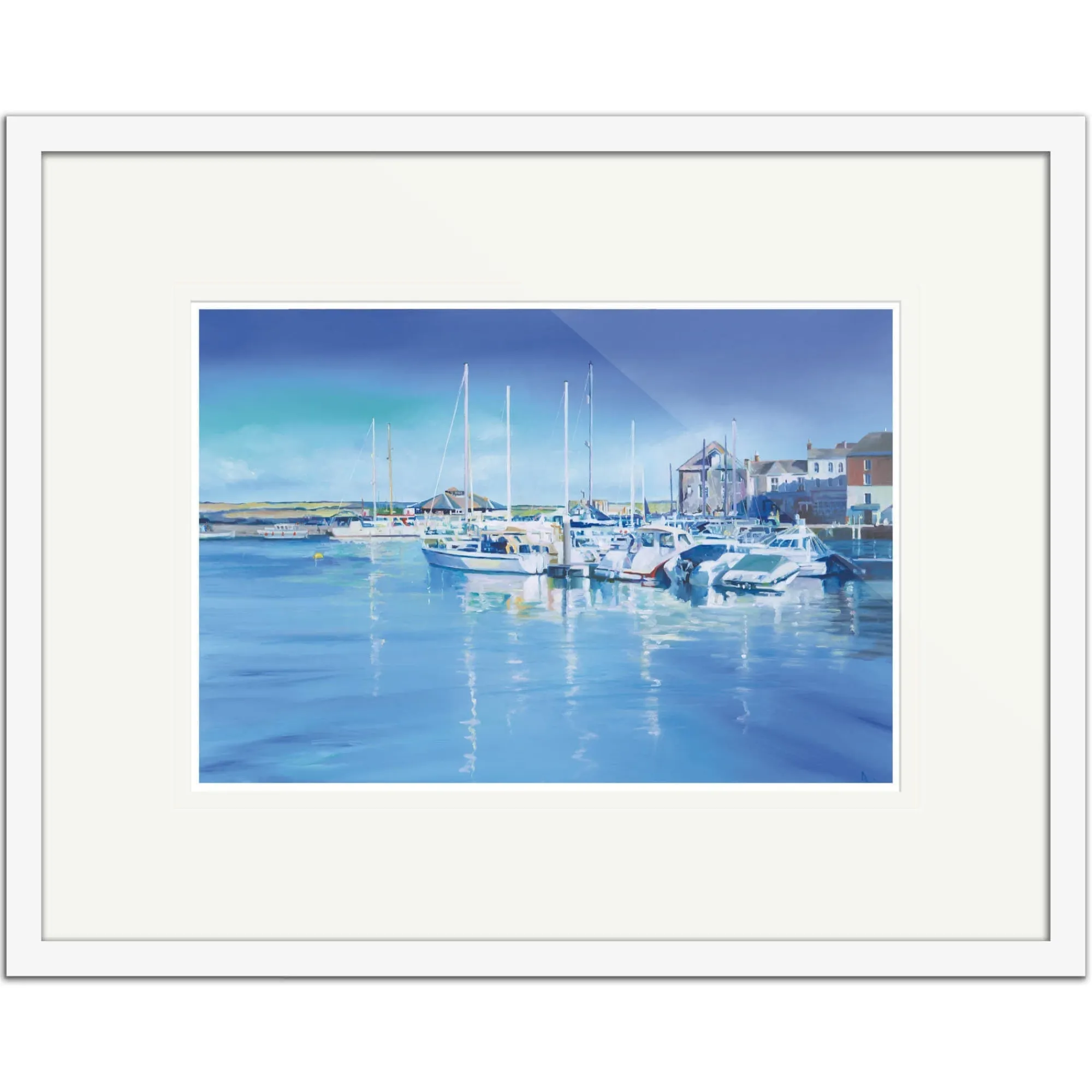 Unframed Prints*Whistlefish Beautiful Padstow Art print