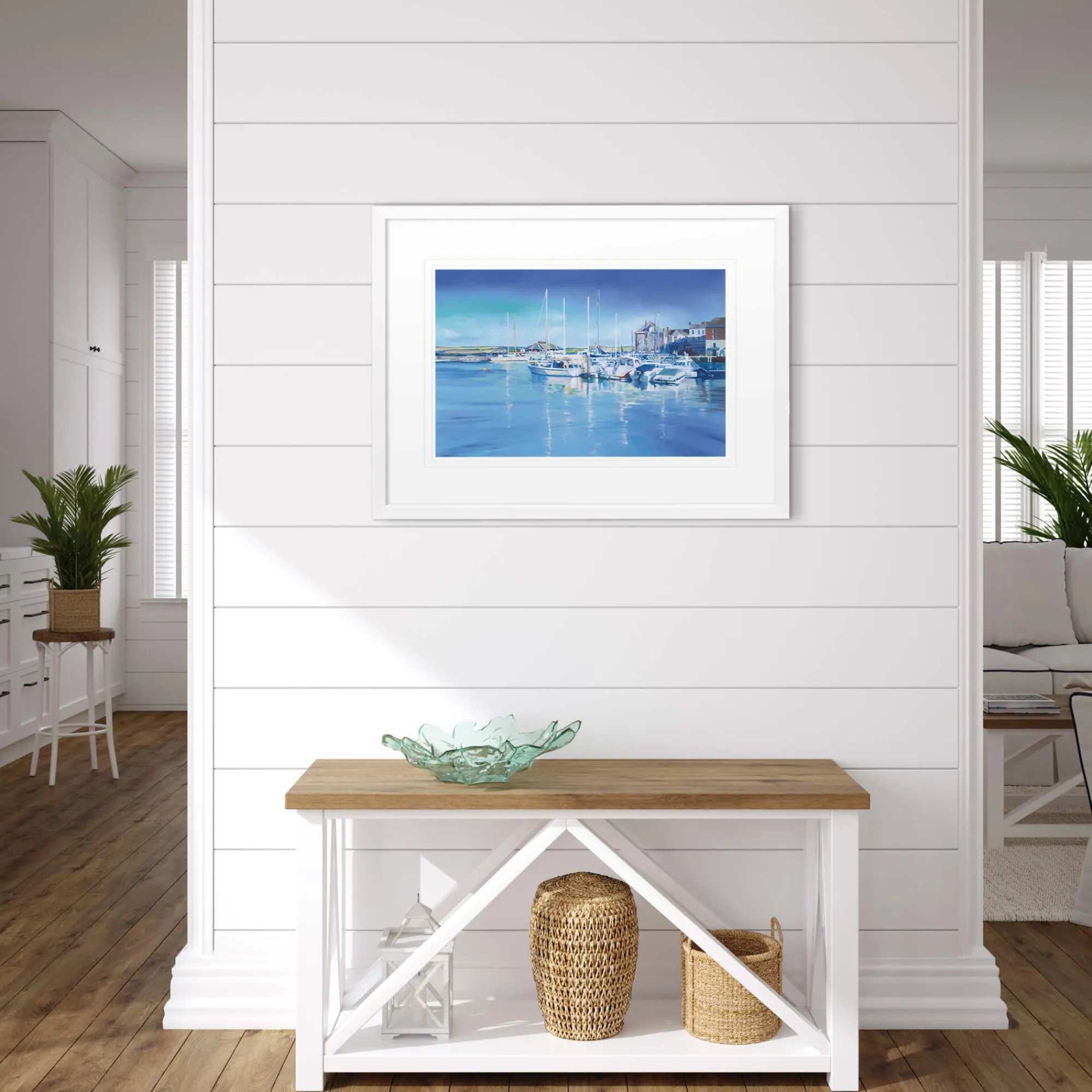 Padstow|Cornwall*Whistlefish Beautiful Padstow Framed Print