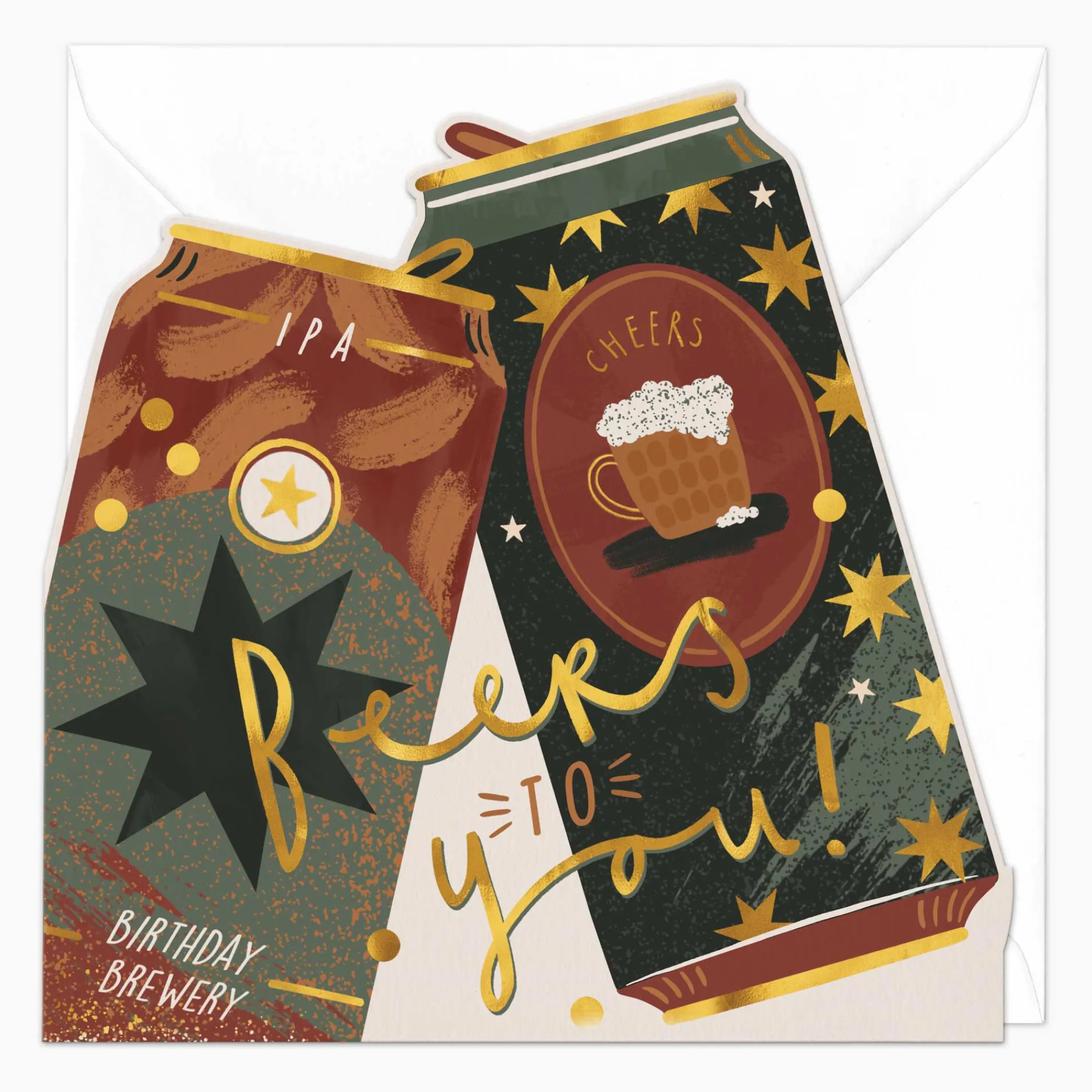 Birthday|For Him*Whistlefish Beer's To You! Birthday Card