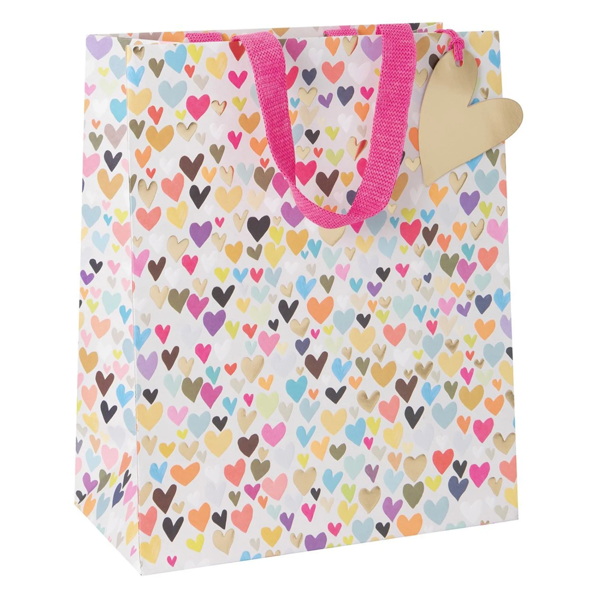 Gift Bags|Gift Bags*Whistlefish Besotted Hearts Luxury Large Gift Bag