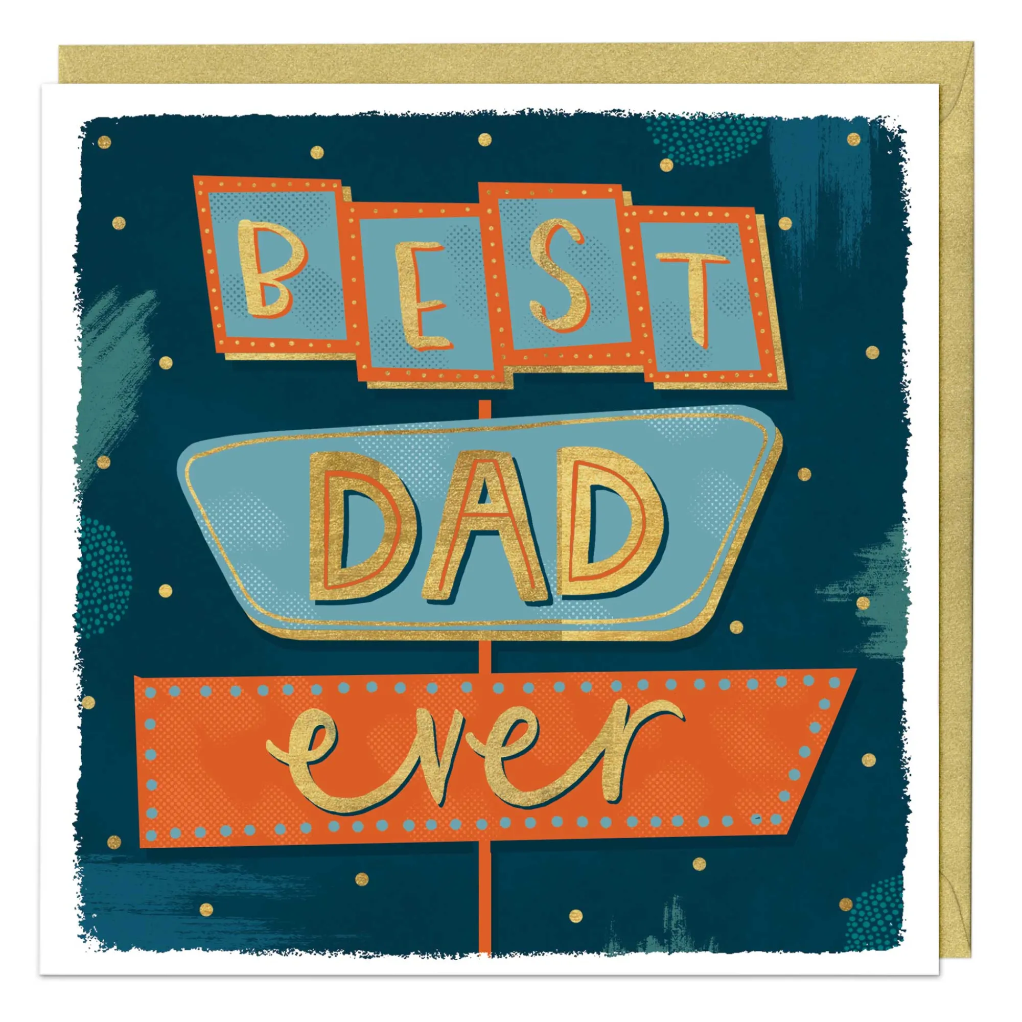 Father's Day*Whistlefish Best Dad Ever Celebration Card