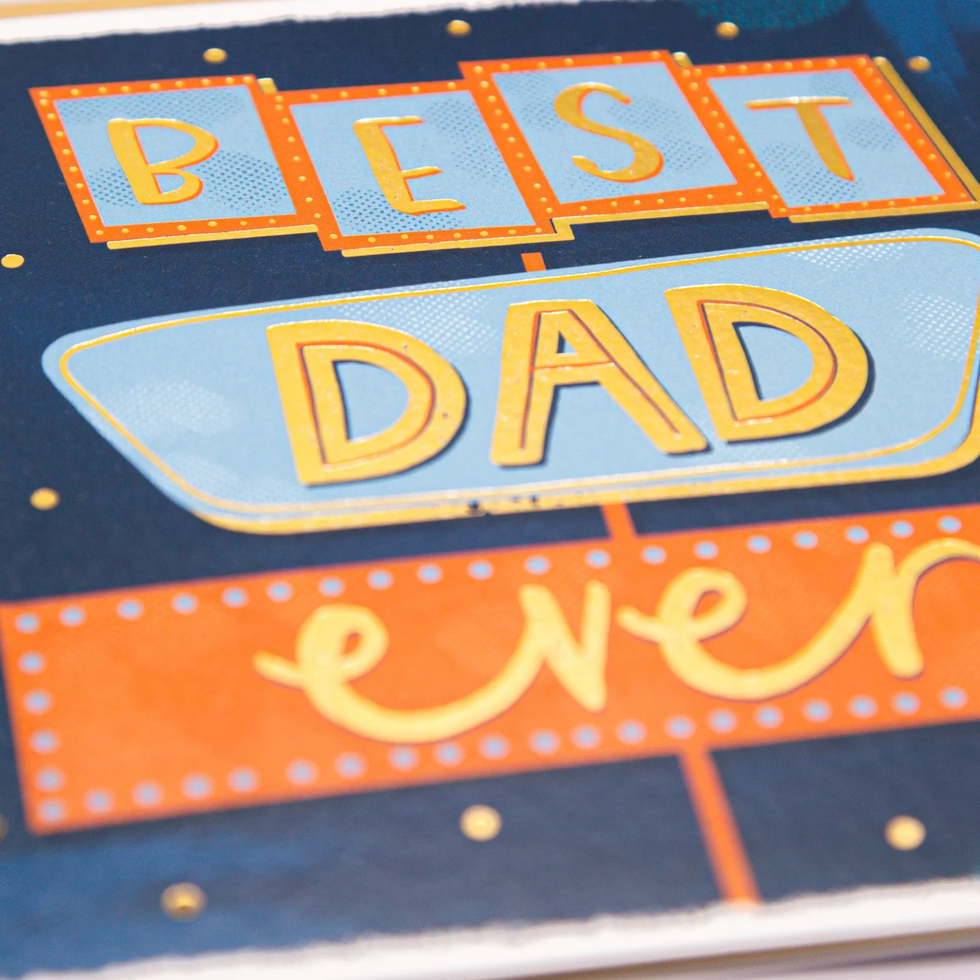 Father's Day*Whistlefish Best Dad Ever Celebration Card