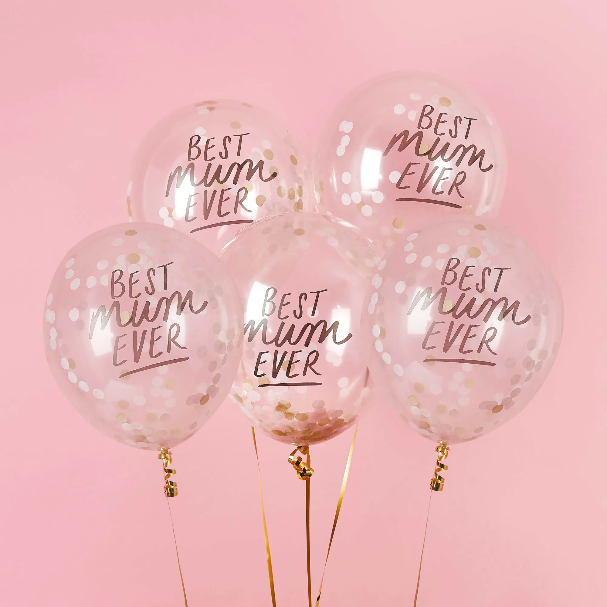 Balloons|Birthday*Whistlefish Best Mum Ever Confetti Balloons