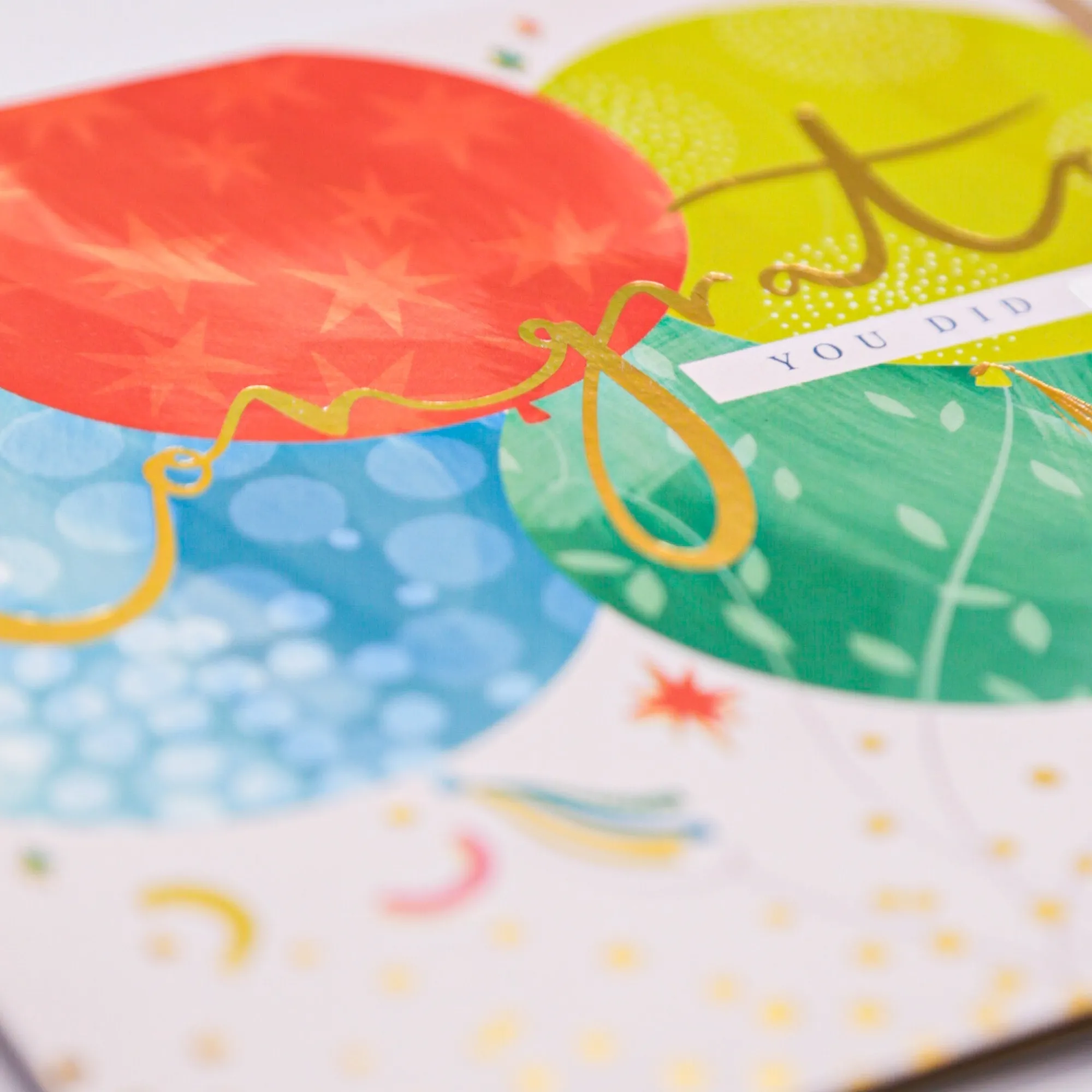 Congratulations|Celebration*Whistlefish Big Balloon Congratulations Card