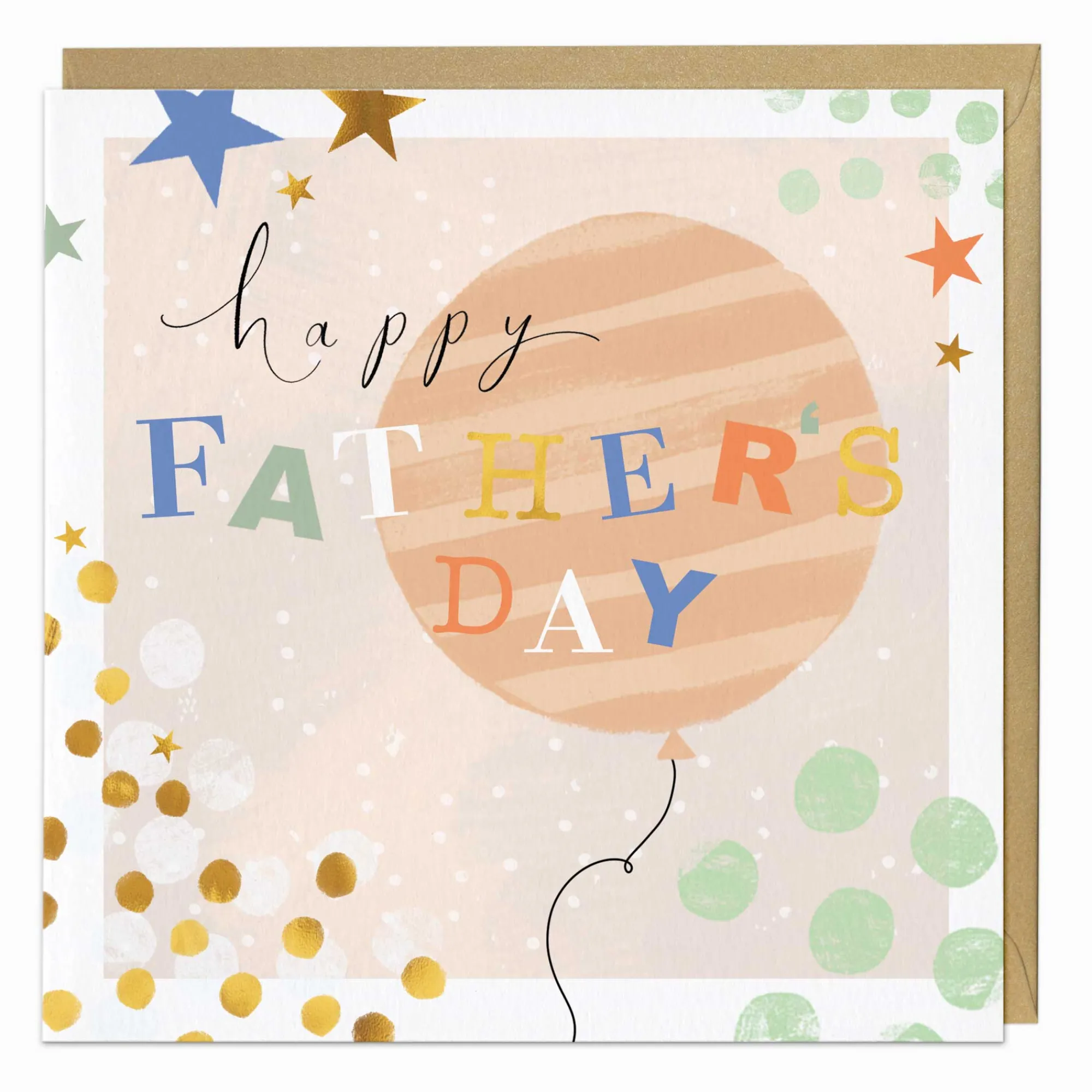 Father's Day*Whistlefish Big Balloon Father's Day Card