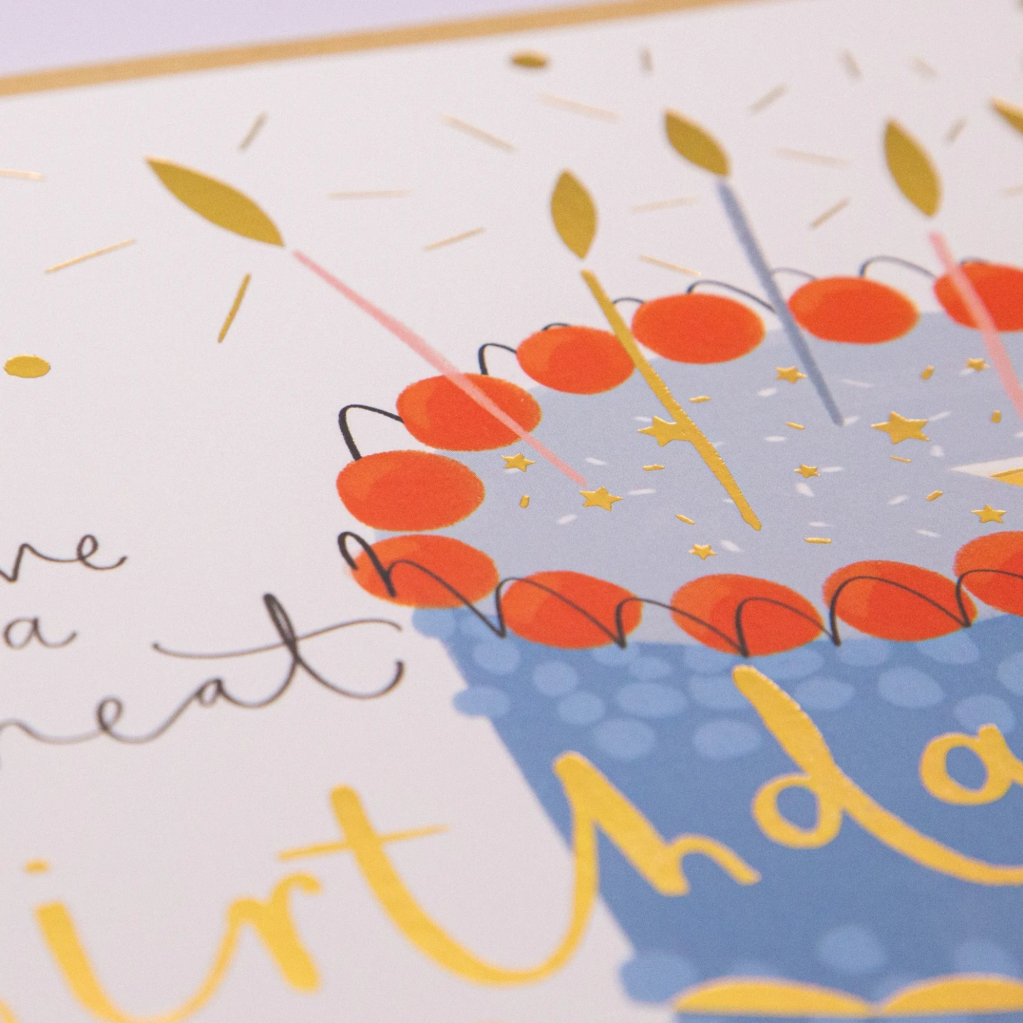 Birthday|For Him*Whistlefish Big Cake Birthday Card