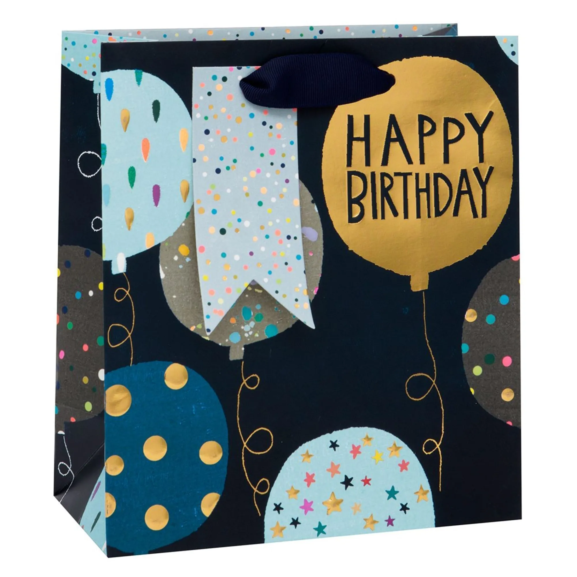 Gift Bags|Gift Bags*Whistlefish Birthday Balloons Luxury Medium Gift Bag