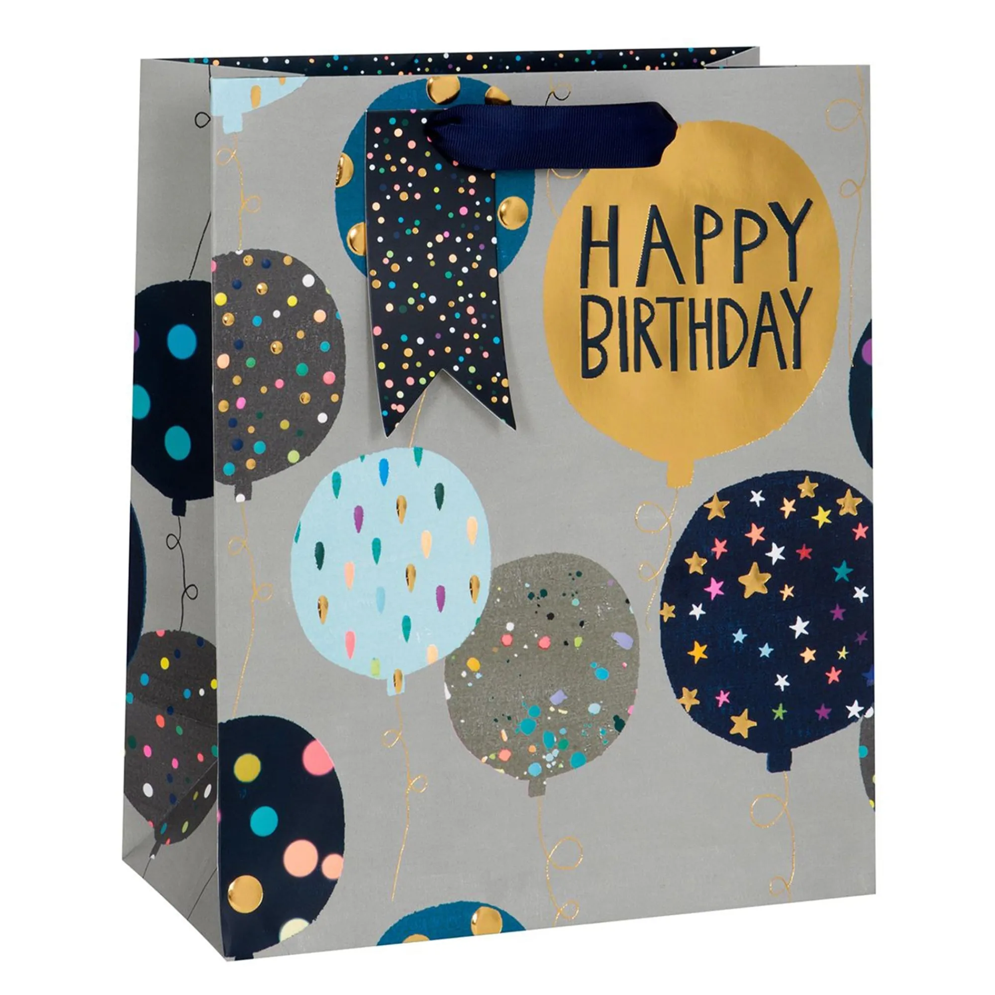 Gift Bags|Gift Bags*Whistlefish Birthday Balloons Luxury Large Gift Bag