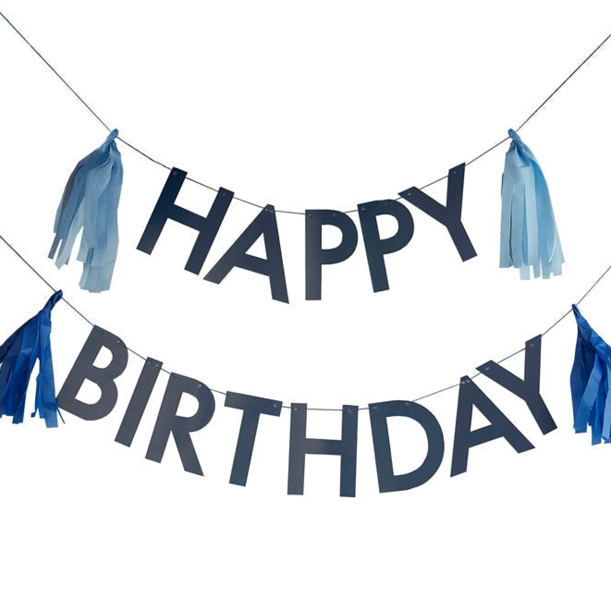 Decorations|Bunting & Garlands*Whistlefish Birthday Bunting With Tassels