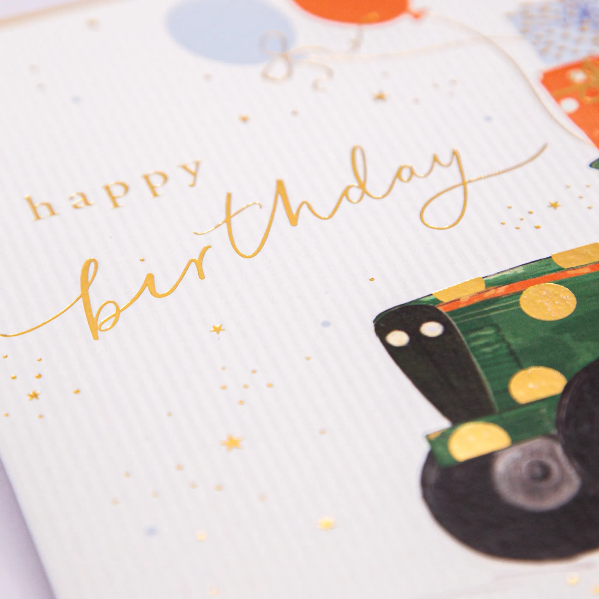 Birthday|For Children*Whistlefish Birthday Tractor Card