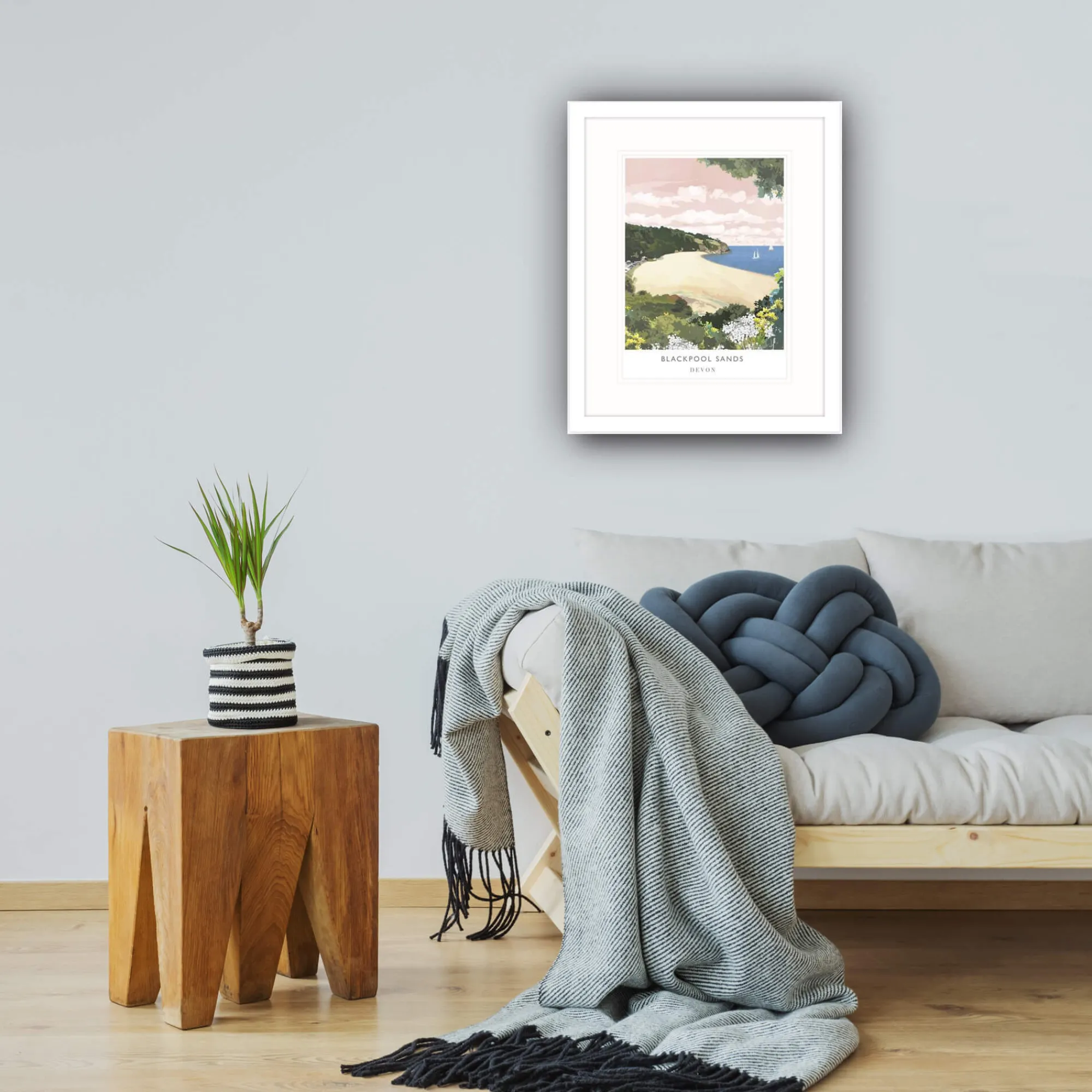 Unframed Prints*Whistlefish Blackpool Sands Art Print